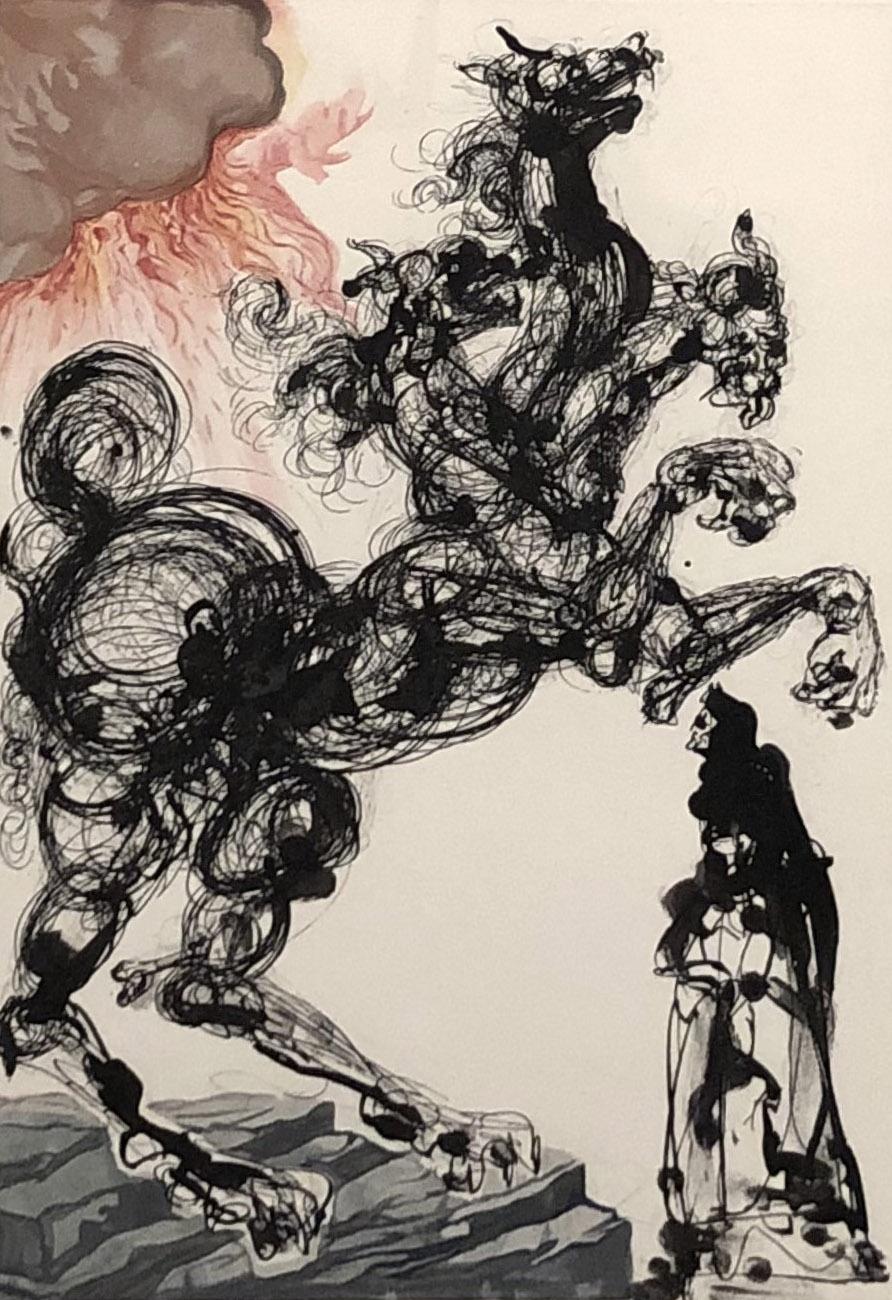 Inferno: Canto 6, from The Divine Comedy - Print by Salvador Dalí
