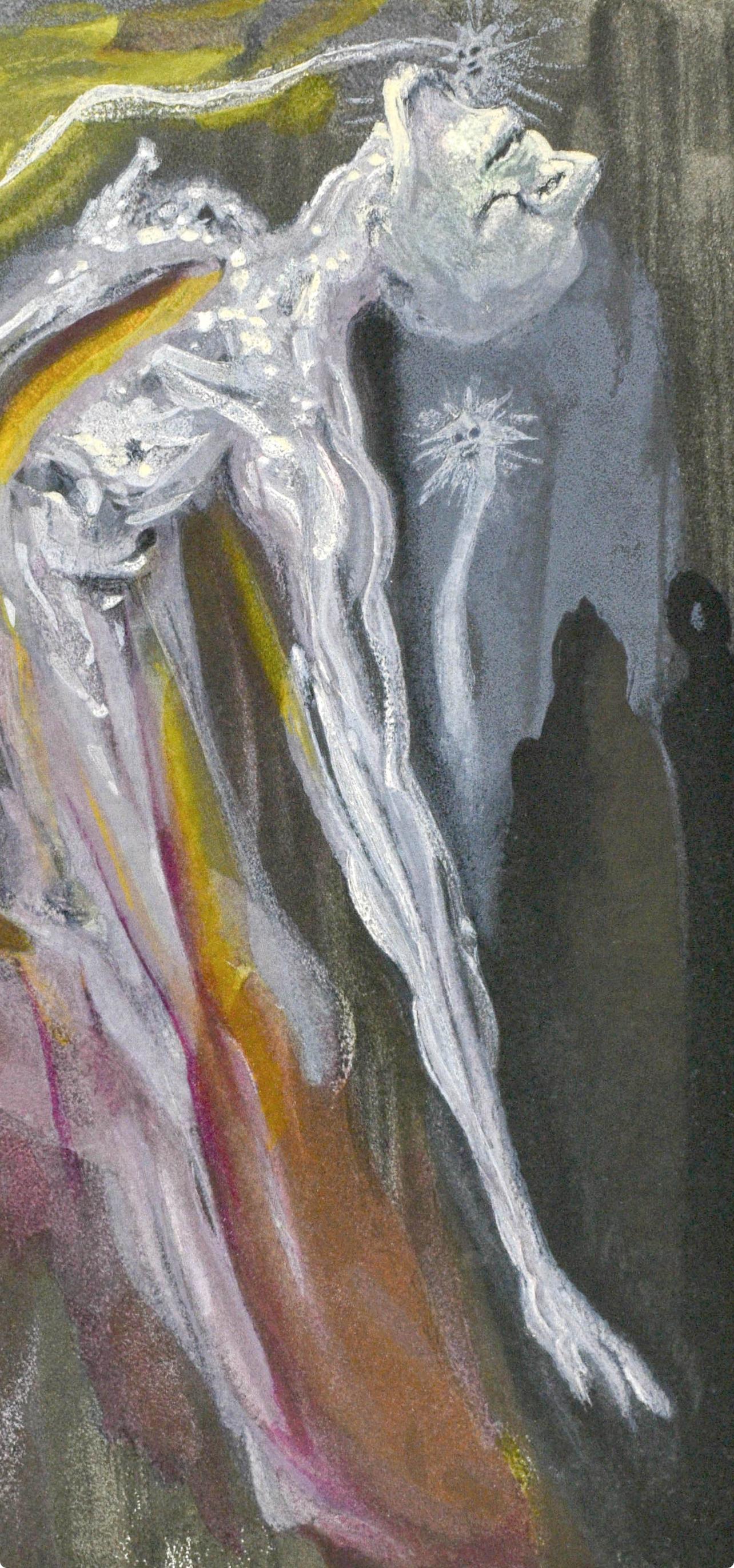 Inferno, Canto IX (Field 189-200; M/L. 1039-1138), La Divina Commedia - Print by Salvador Dalí