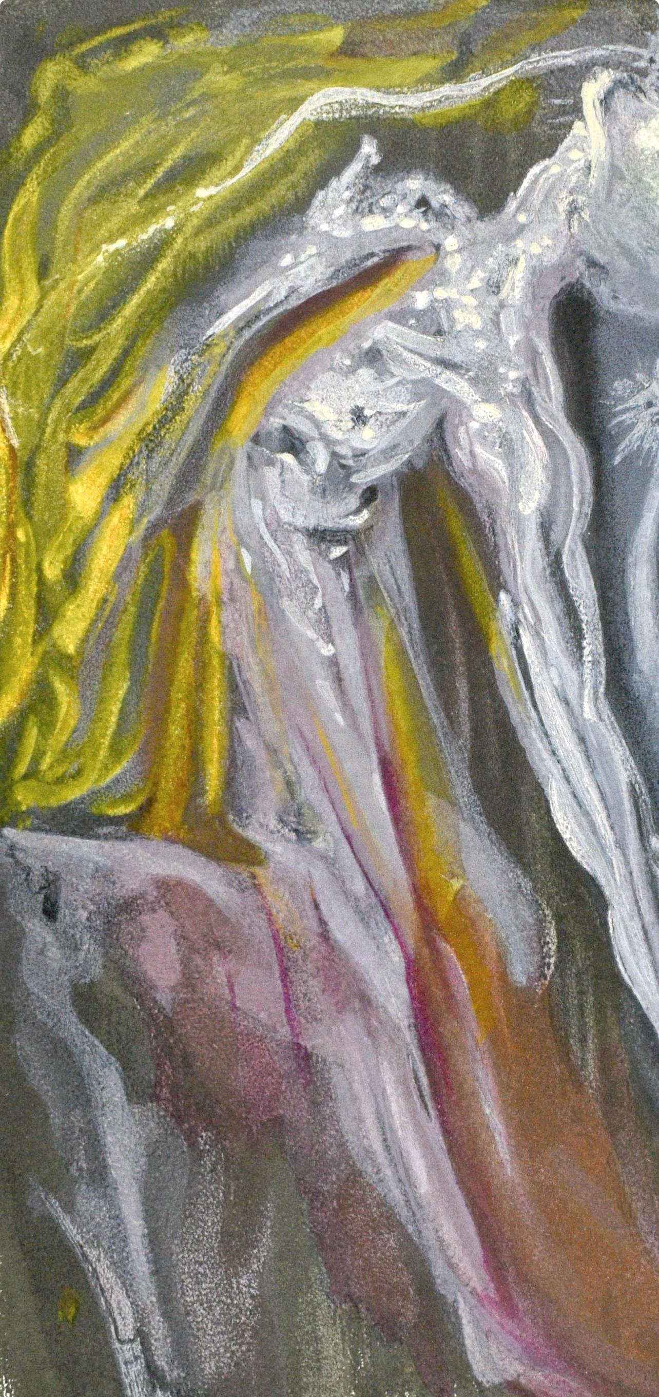 Inferno, Canto IX (Field 189-200; M/L. 1039-1138), La Divina Commedia - Surrealist Print by Salvador Dalí
