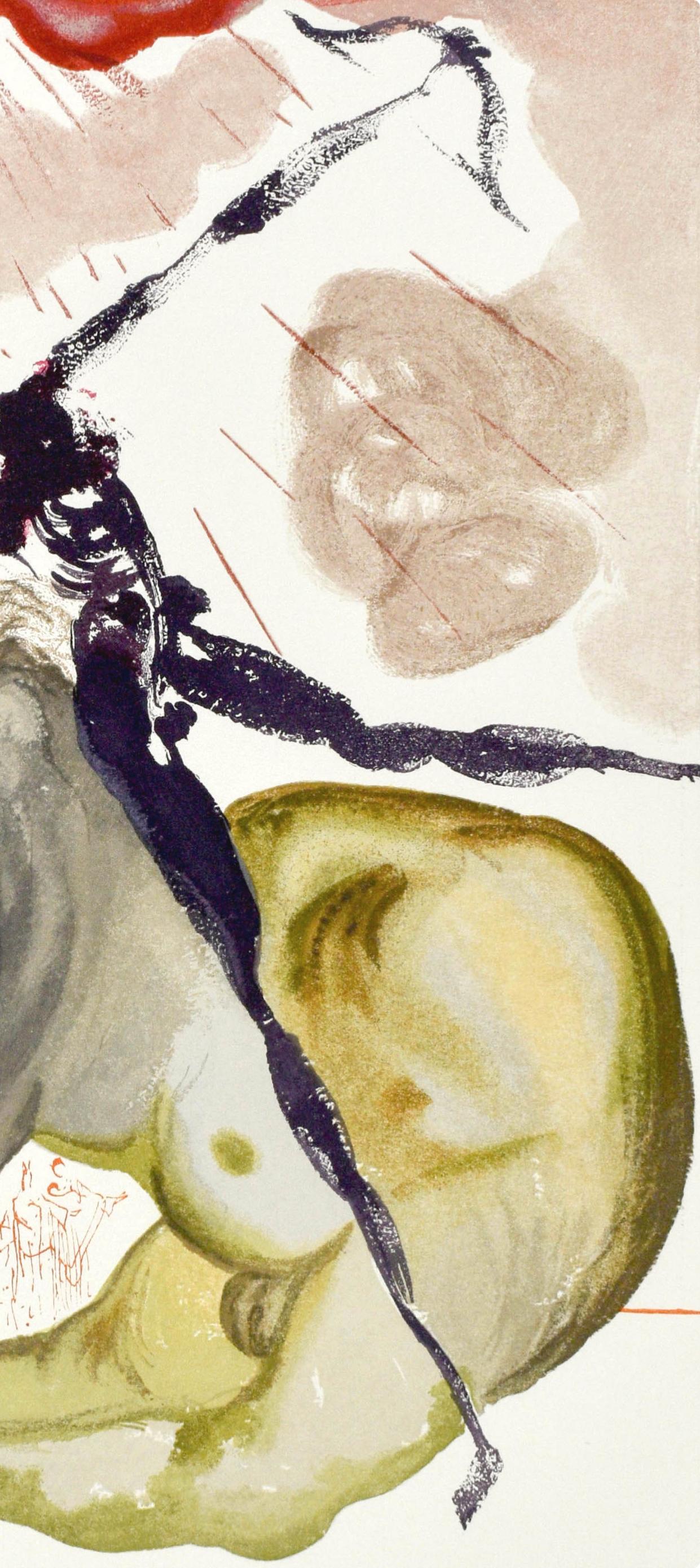 Inferno, Canto XII (Campo 189-200; M/L. 1039-1138), La Divina Commedia - Print Surrealismo di Salvador Dalí