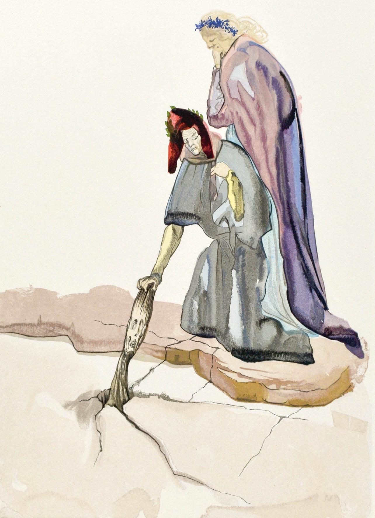 Inferno, Canto XXXII (Feld 189-200; M/L. 1039-1138), La Divina Commedia