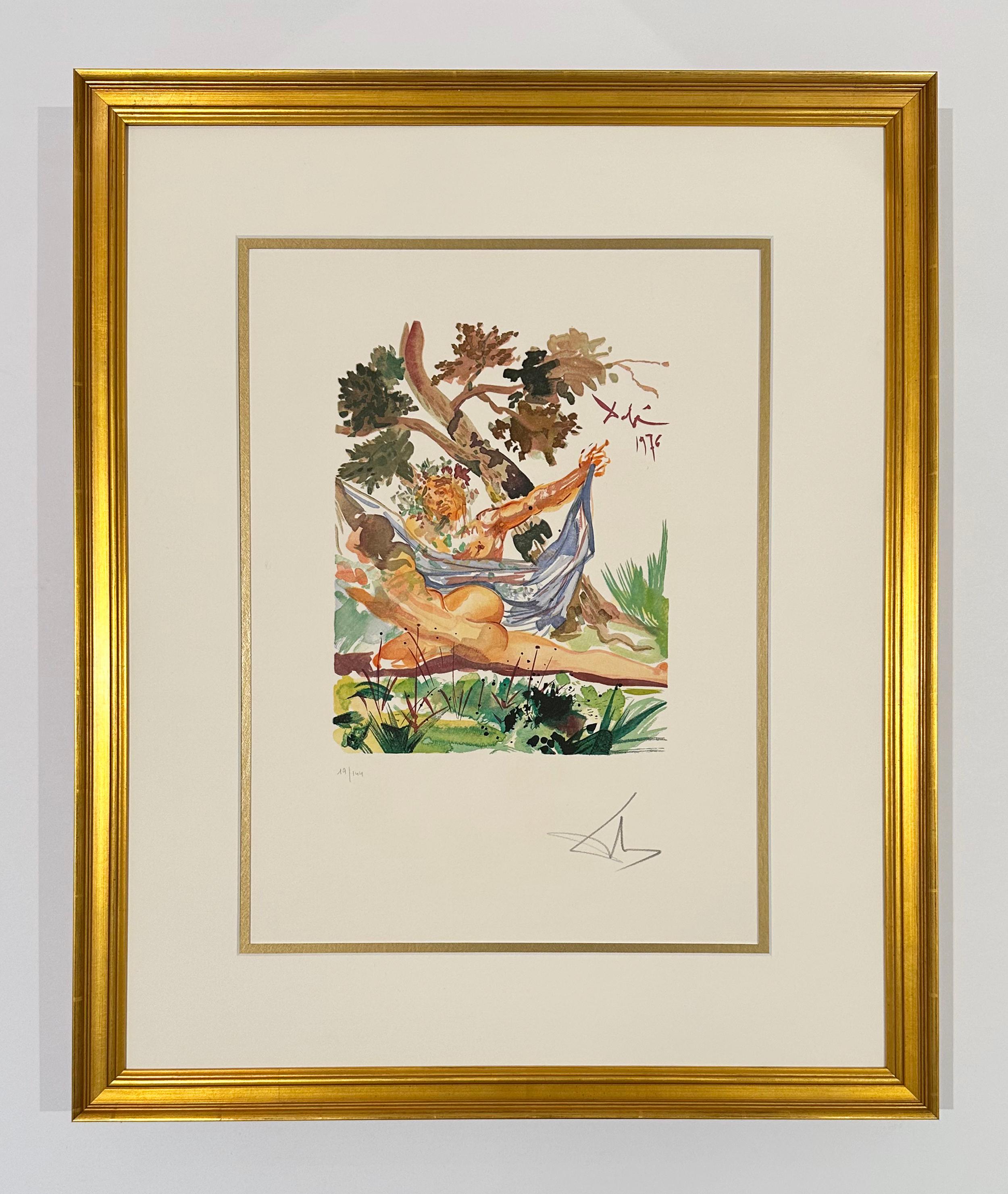 Infidèle épouse de Ménélas..., from L'art d'aimer - Print by Salvador Dalí