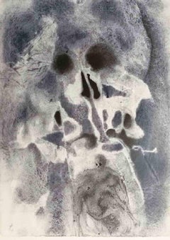 Iosas Sepultus dans le motif Mausoleo - Lithographie  - 1967/69
