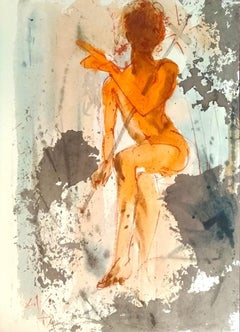 Ipse erat Elias - Original Lithograph by S. Dalì - 1964