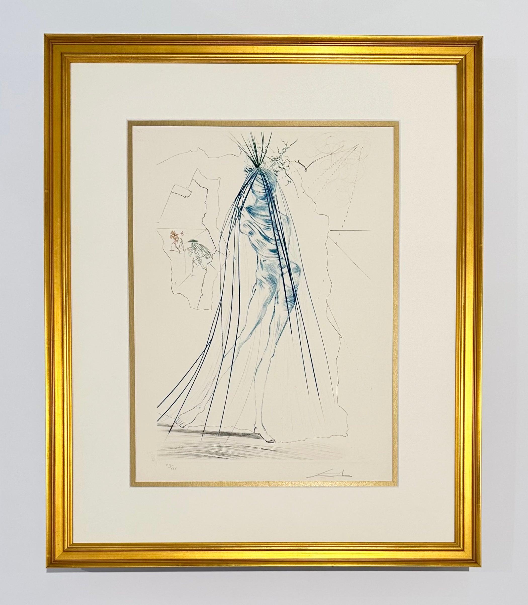 Iseult of the White Hands, from Tristan and Iseult - Print by Salvador Dalí