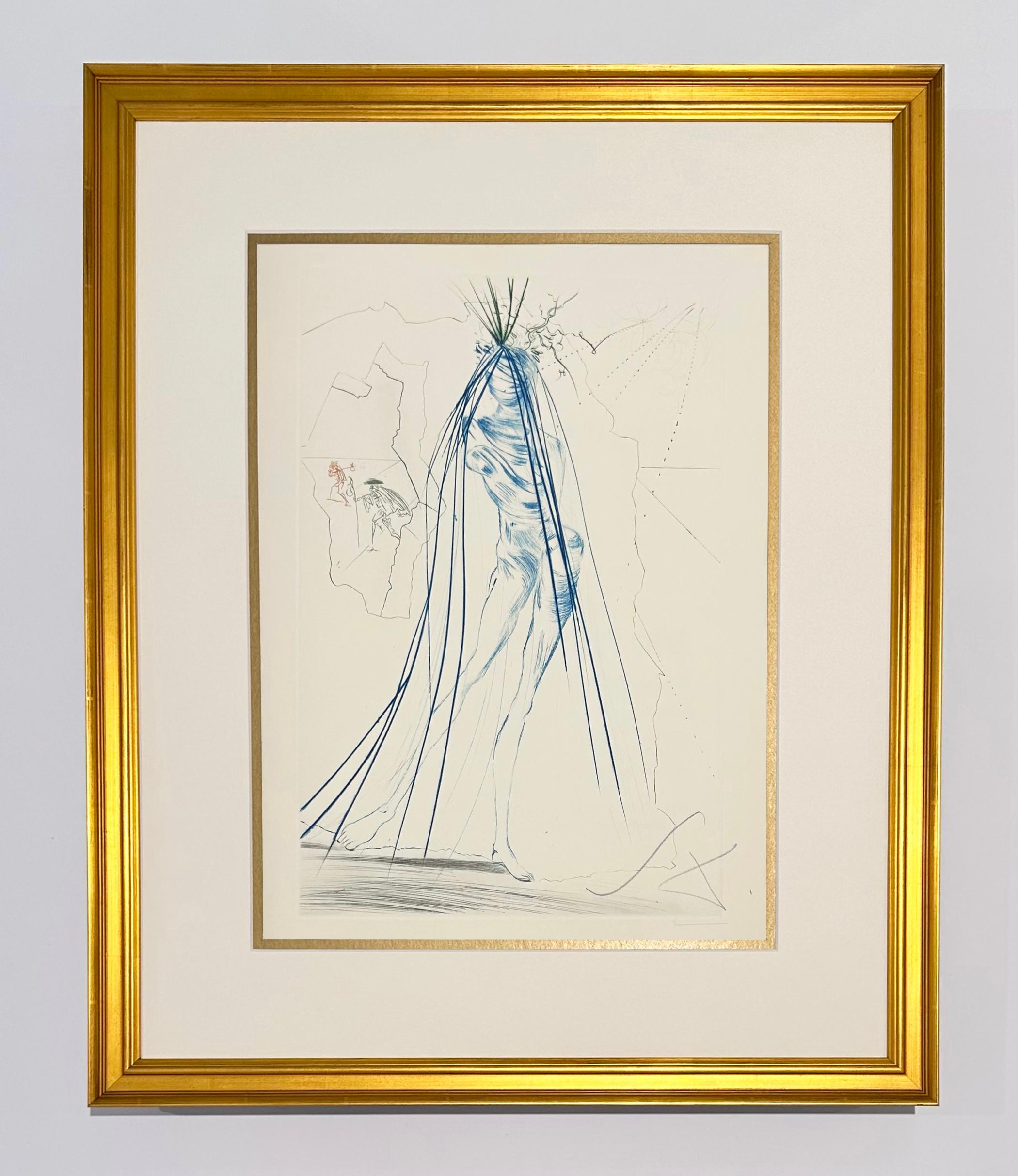 Iseult of the White Hands, from Tristan and Iseult - Print by Salvador Dalí