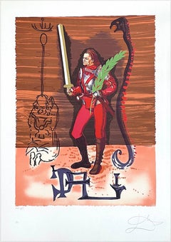 JACK OF SWORDS: Christopher Columbus Discovers America, Signed Lithograph