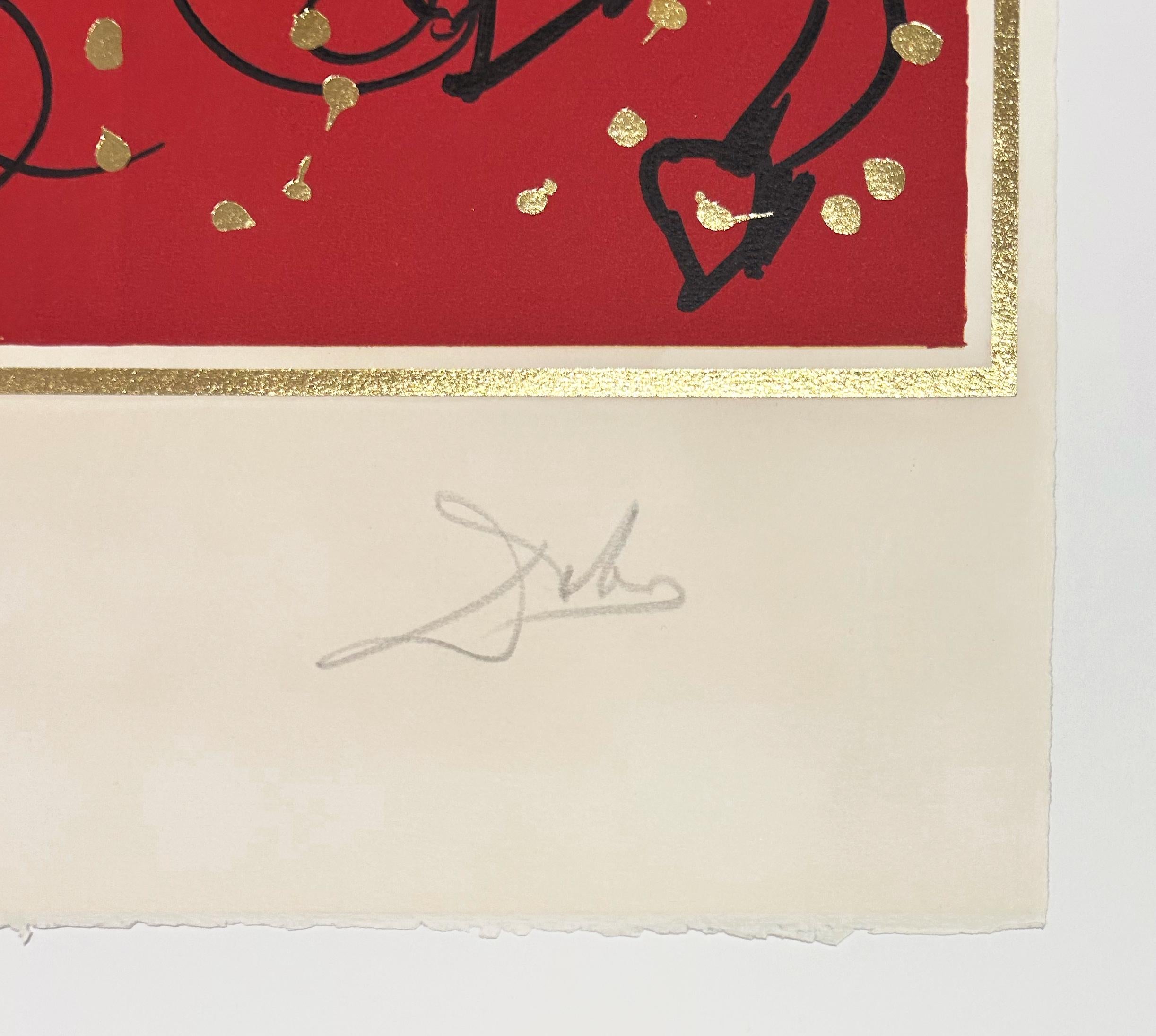 James the Greater (Lancelot of the Lake) - Surrealist Print by Salvador Dalí