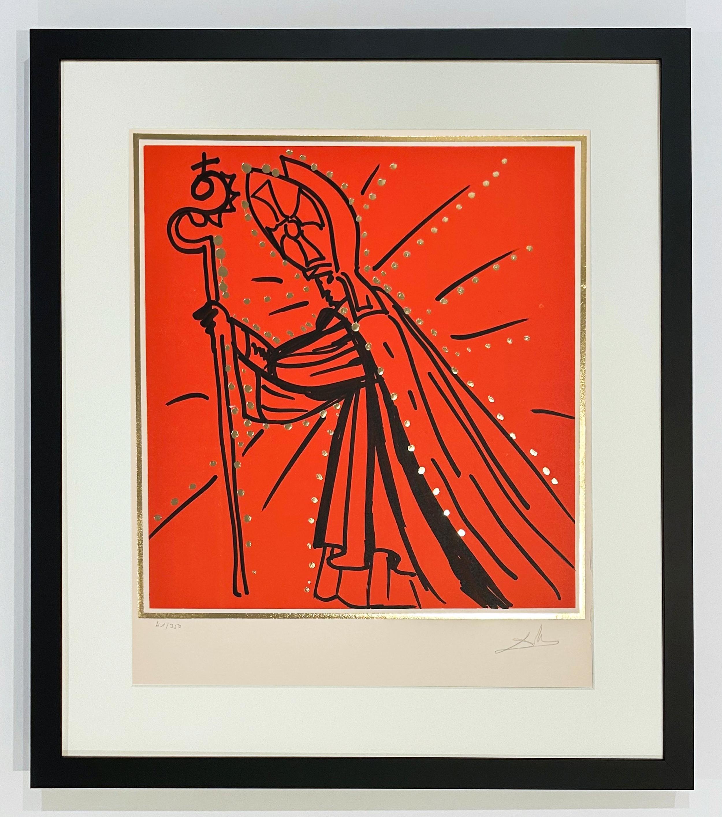James the Lesser (Vicar of Britian) - Print by Salvador Dalí