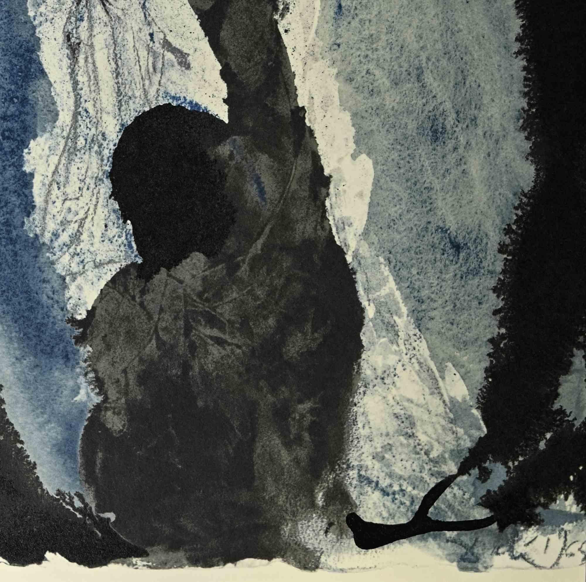 Profecía de Jeremías contra el rey Joaquín - Litografía - 1964 - Print de Salvador Dalí