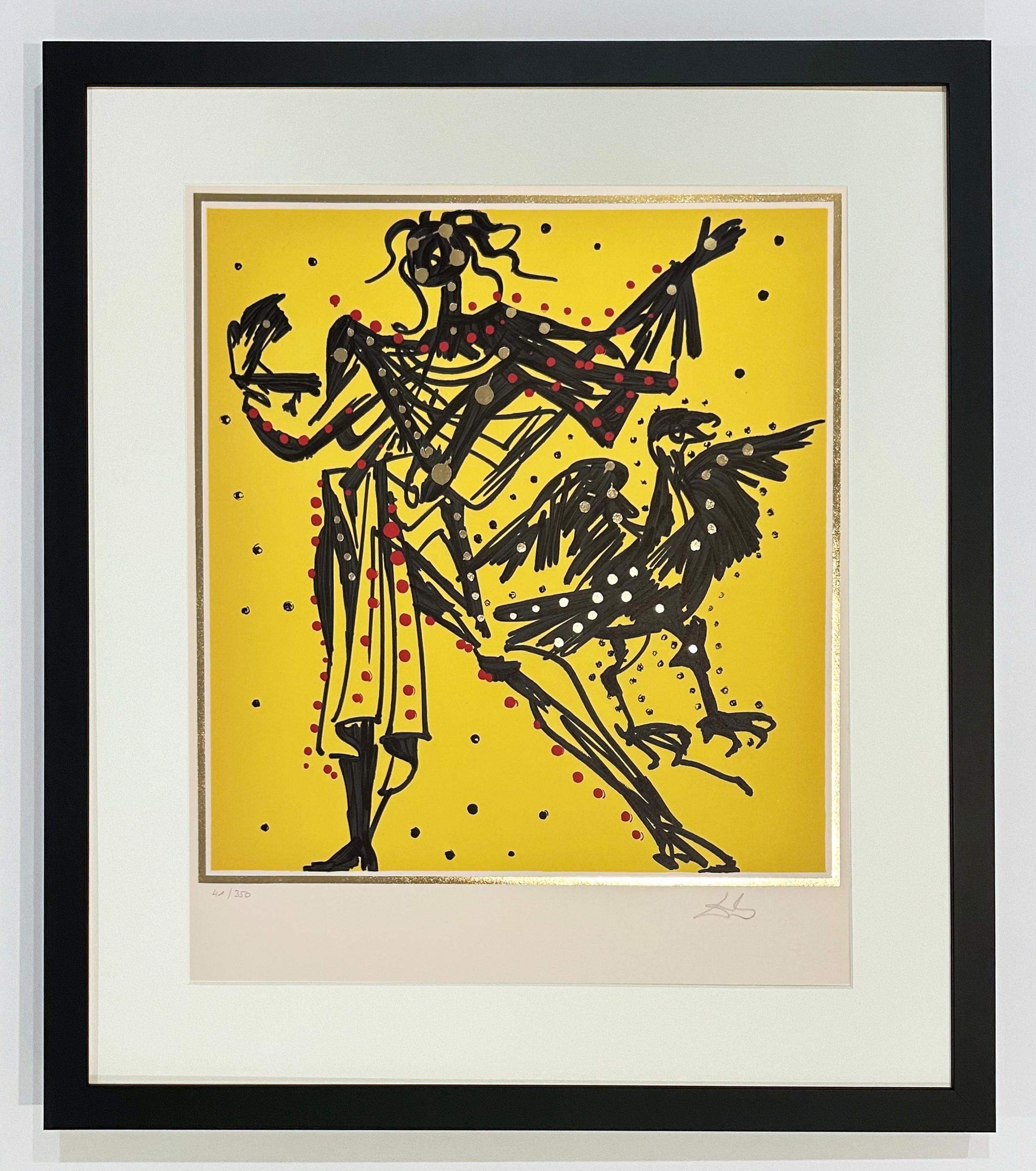 John (Knight of the Sparrow-Hawk) - Print by Salvador Dalí