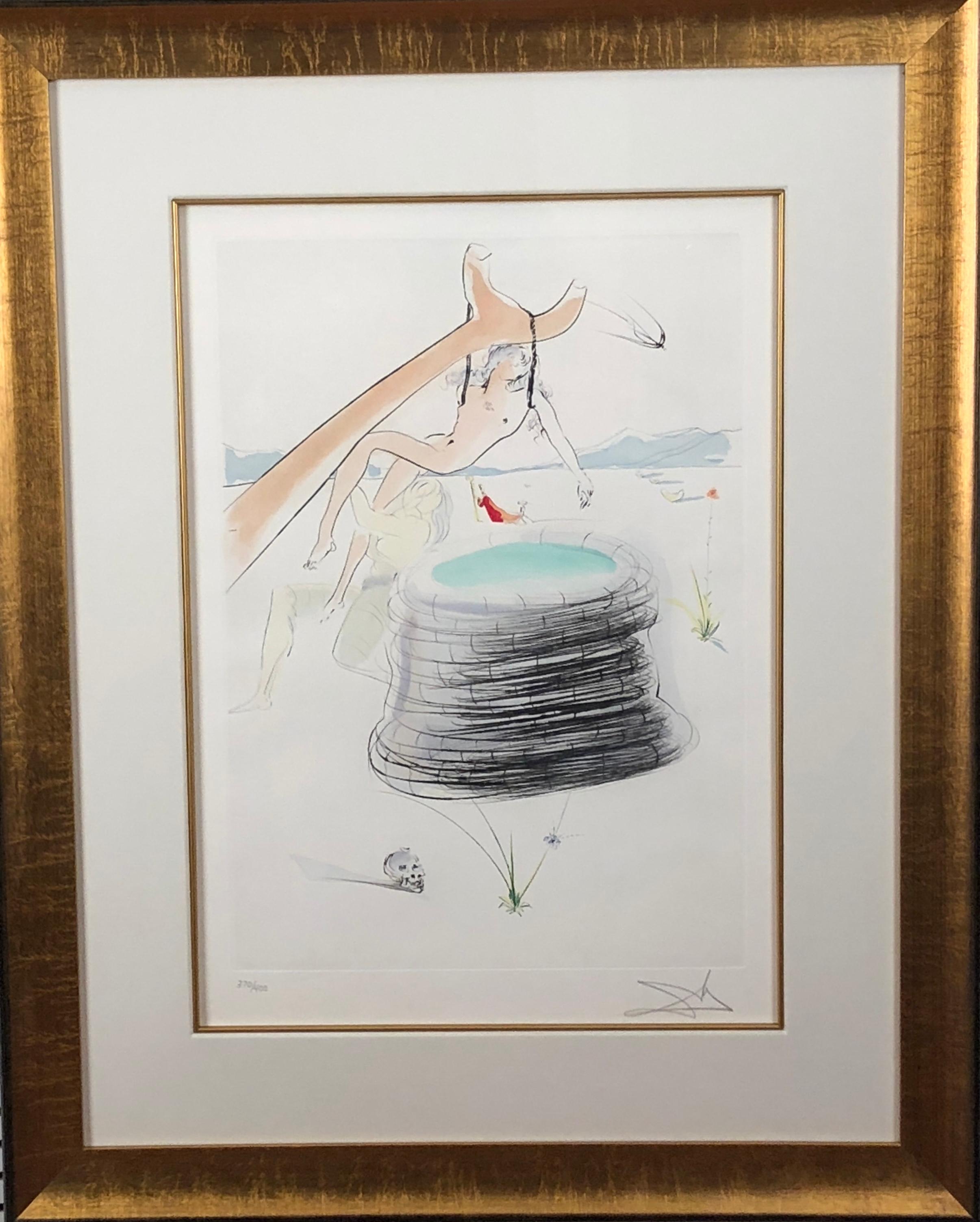 Joseph (Joseph hung by his brethren) from Our Historical Heritage - Print by Salvador Dalí