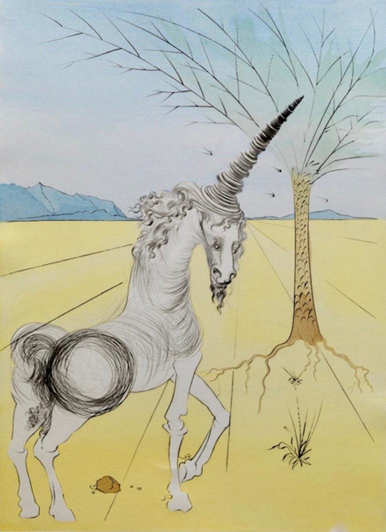 Salvador Dalí Figurative Print - Joseph (Twelve Tribes of Israel)