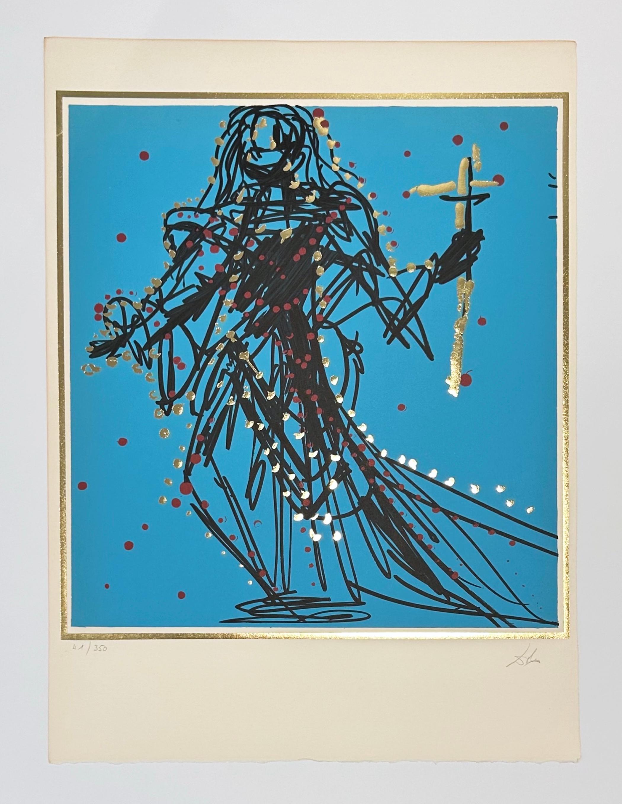 Jude (Excalibur) - Surrealist Print by Salvador Dalí