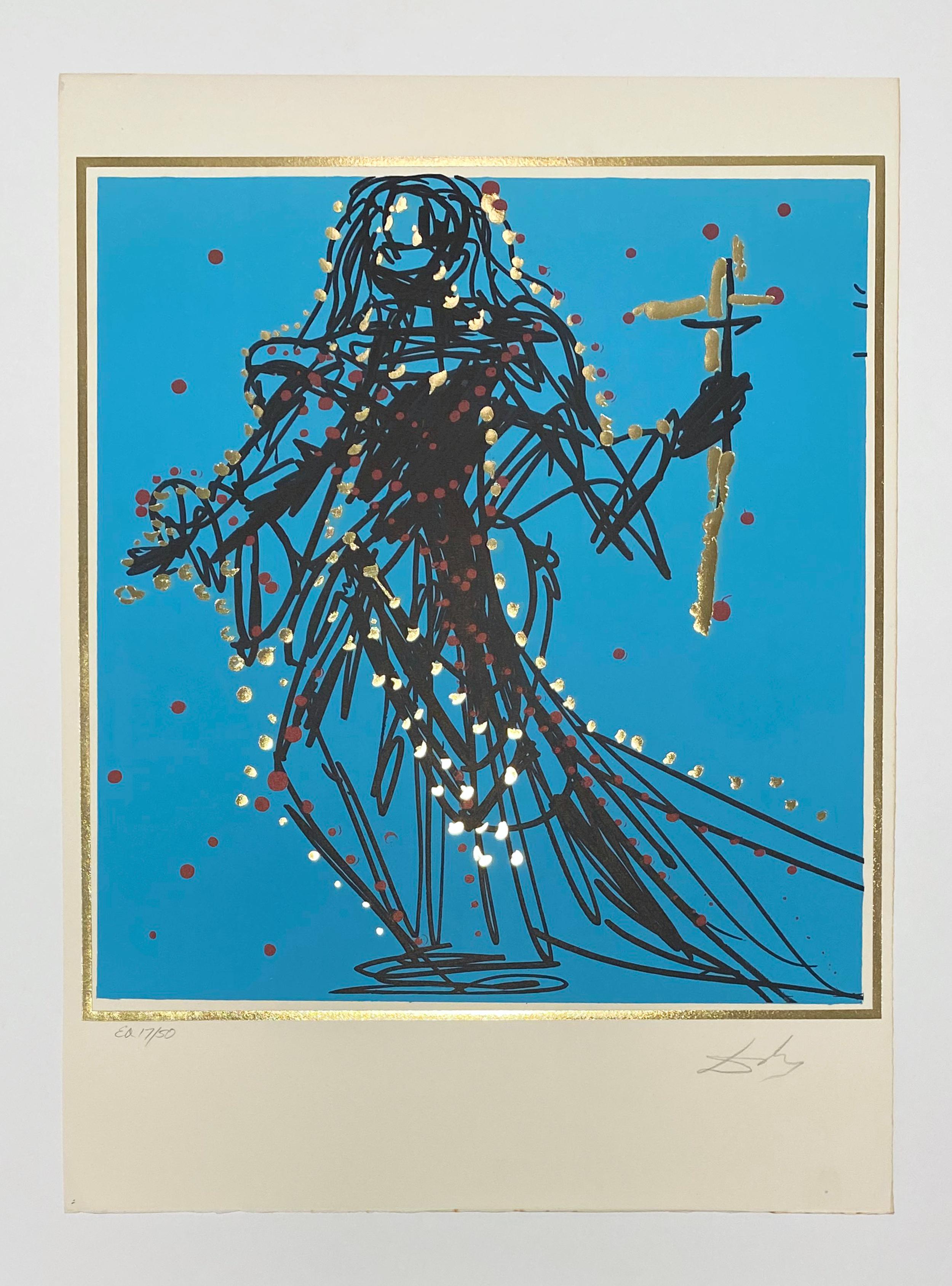 Artist: Salvador Dali
Title: Jude (Excalibur)
Portfolio: The Twelve Apostles (Knights of the Round Table)
Medium: Lithograph
Year: 1972
Edition: EA 17/50 (aside from edition of 350)
Frame Size: 29 7/8