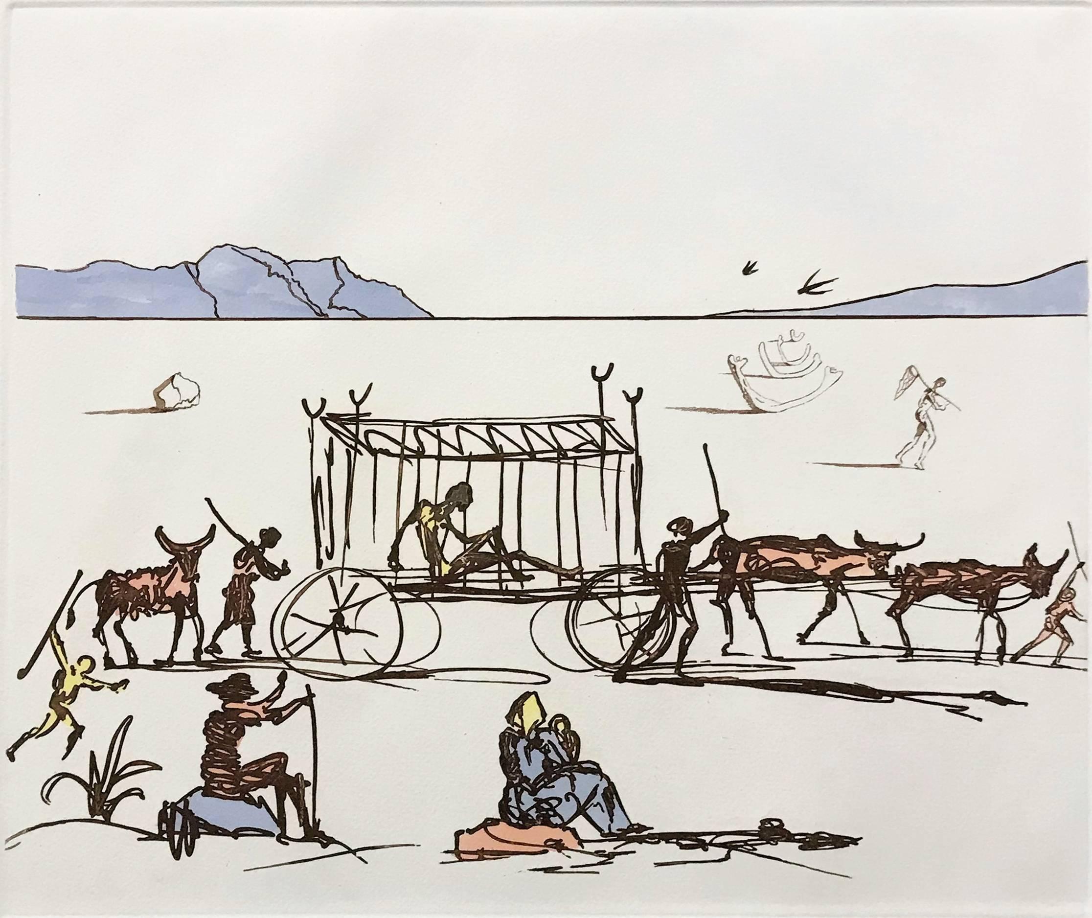 GIUDIZIO - Print di Salvador Dalí