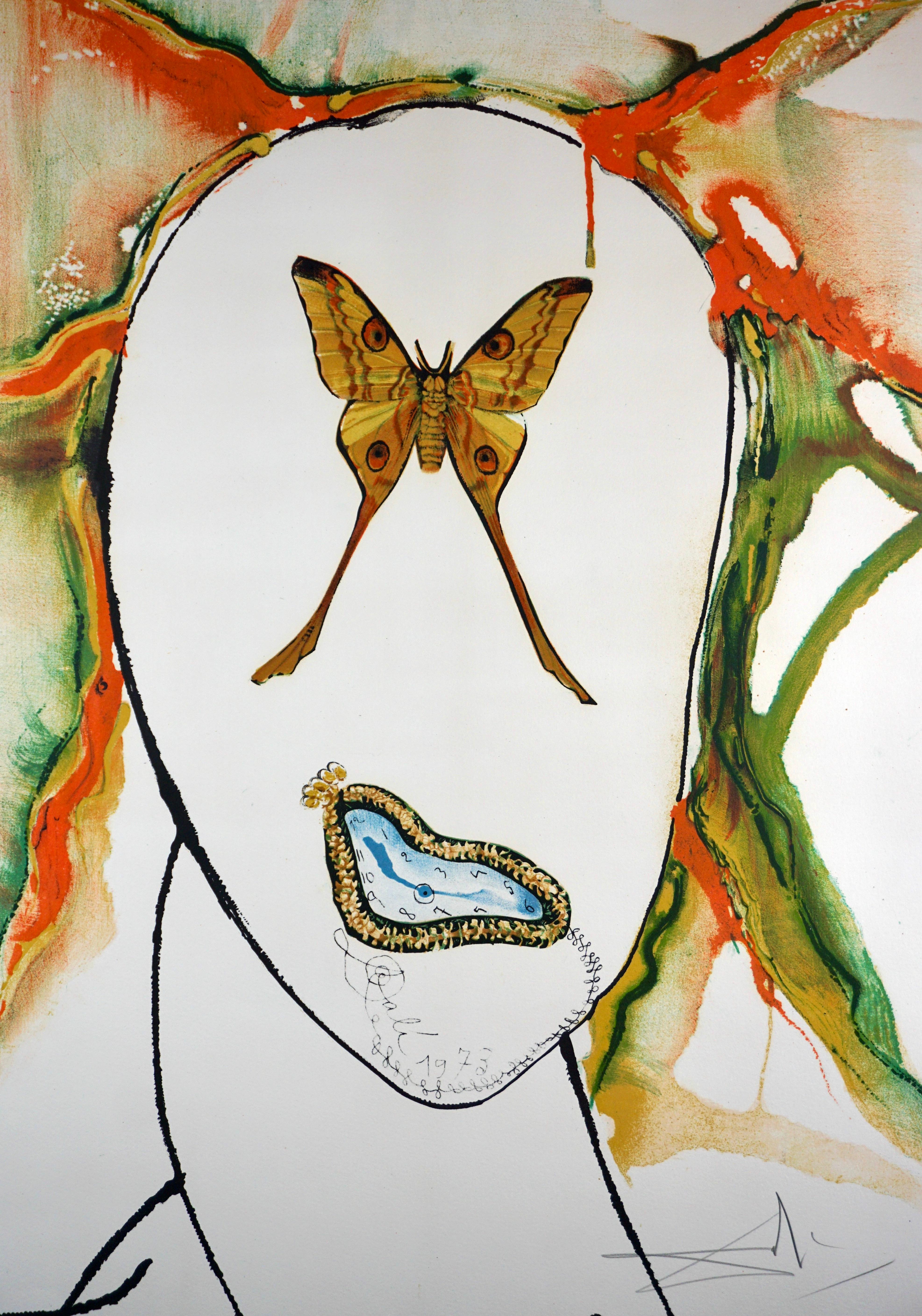 Kabuki-Tänzerin – Print von Salvador Dalí