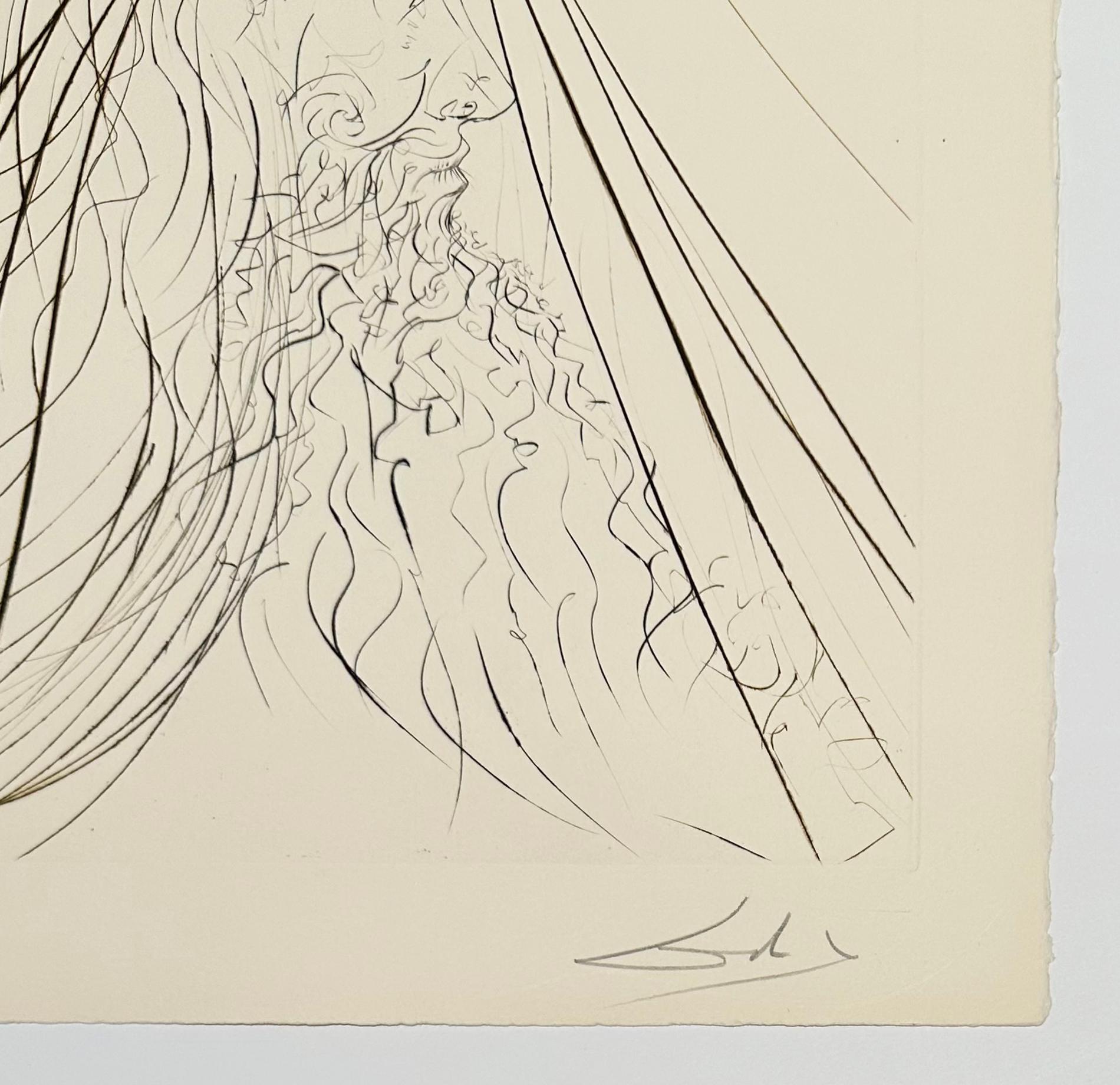 El rey Marc, de Tristán e Iseult - Print Surrealista de Salvador Dalí