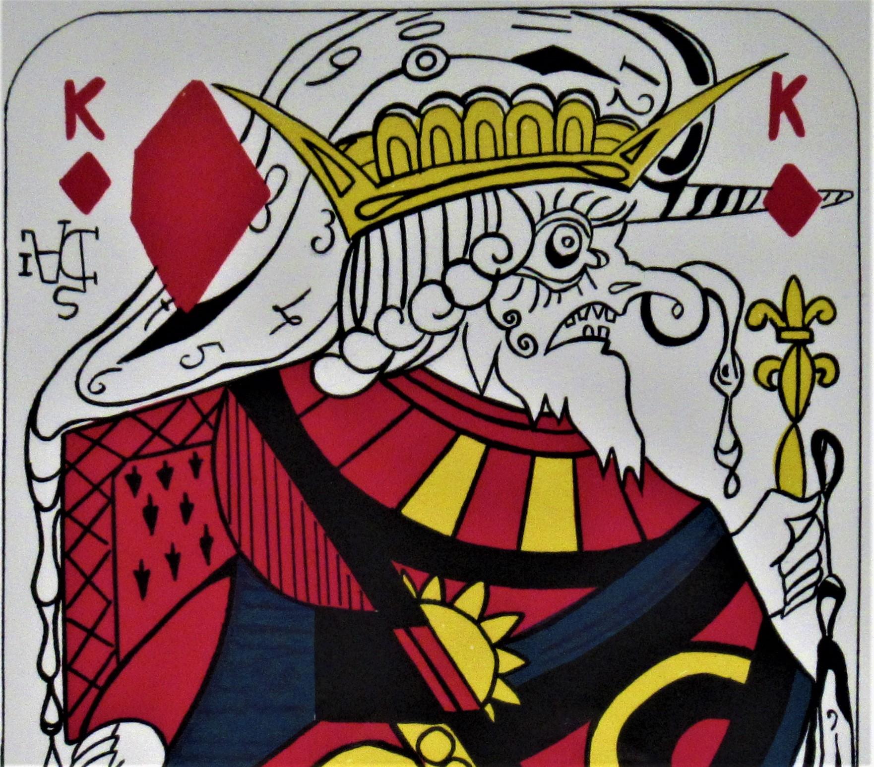 salvador dali playing cards