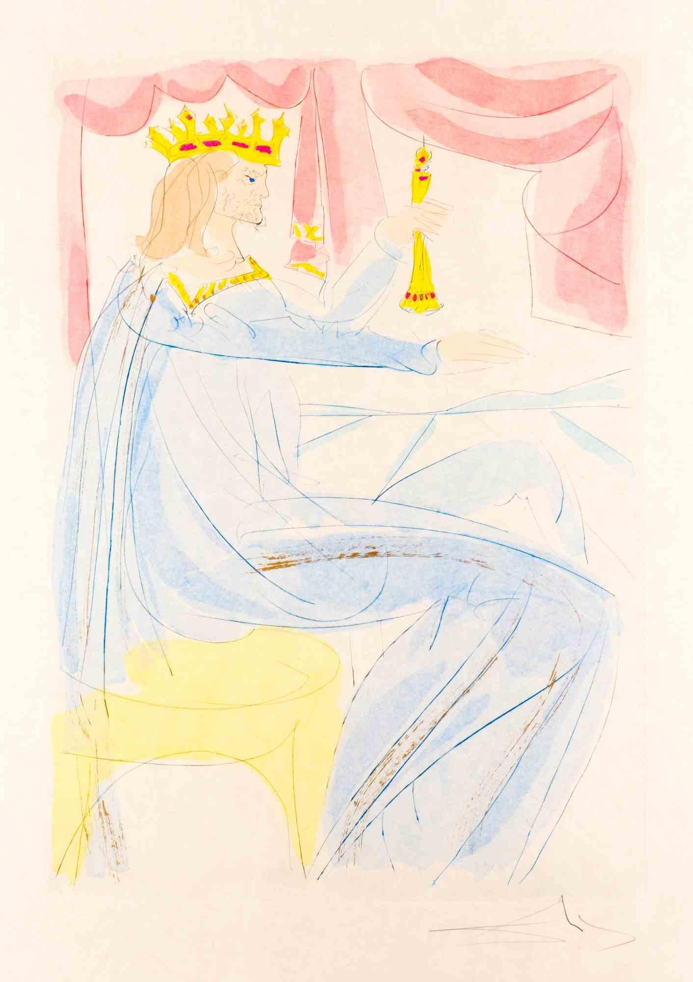 A Solomon - Lithographie - 1975