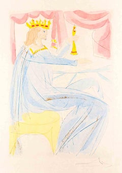 A Solomon - Lithographie - 1975