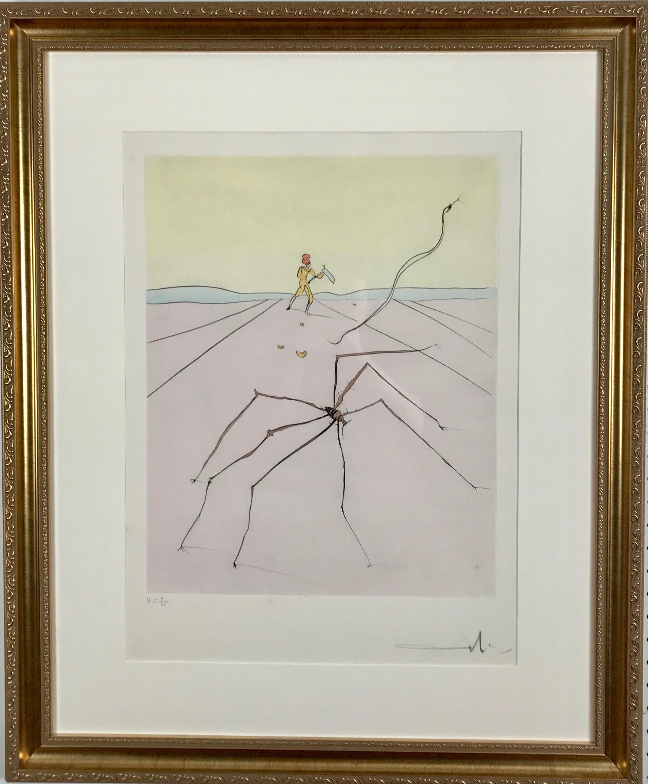 Kumo from Japanese Fairy Tales - Print by Salvador Dalí