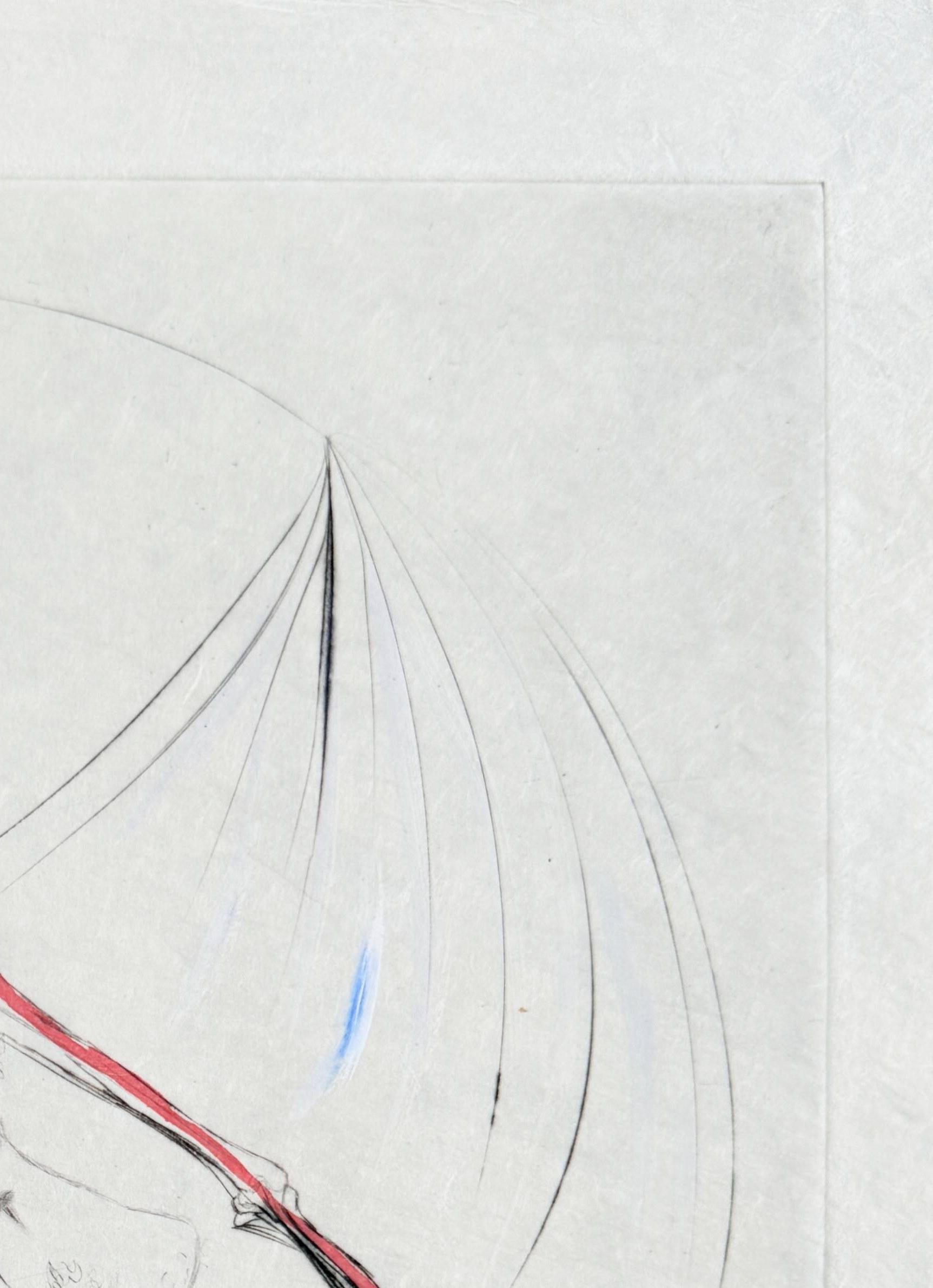 La Botte violette - Gray Print by Salvador Dalí