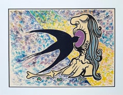 La civiltà sconfitta (Civilization Defeated) -Coloured lithograph on Arches