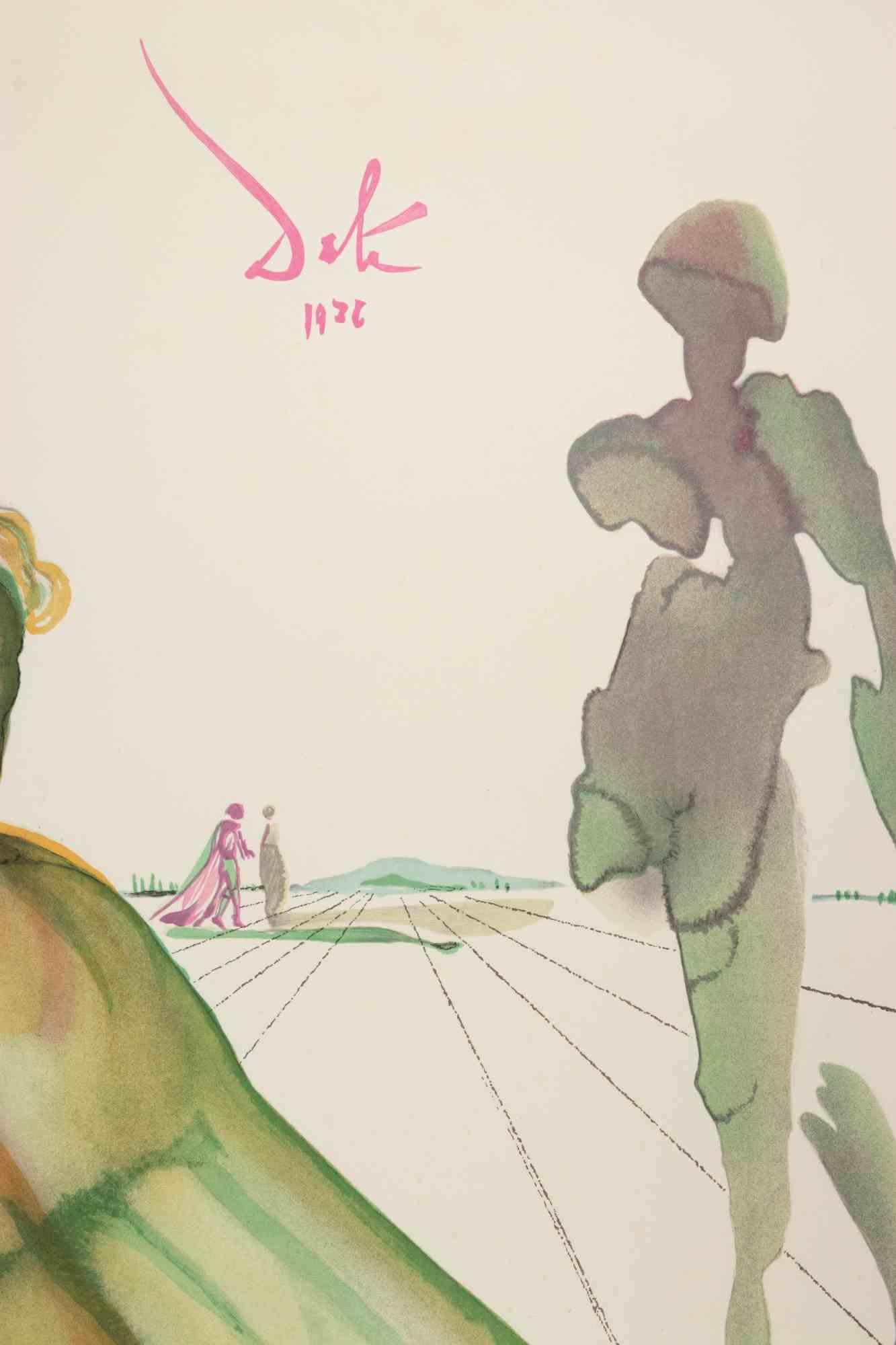 La Desse de Cythère  - 1978 - Print by Salvador Dalí