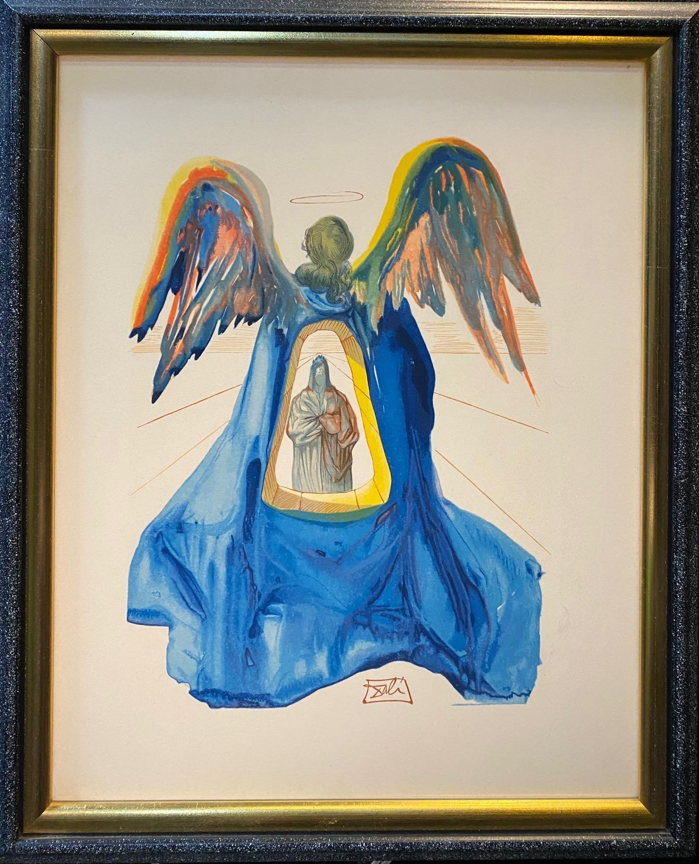 La divine comédie Purgatoire 33 Dante purifié von Salvador Dali - Mehrfachdruck – Print von Salvador Dalí
