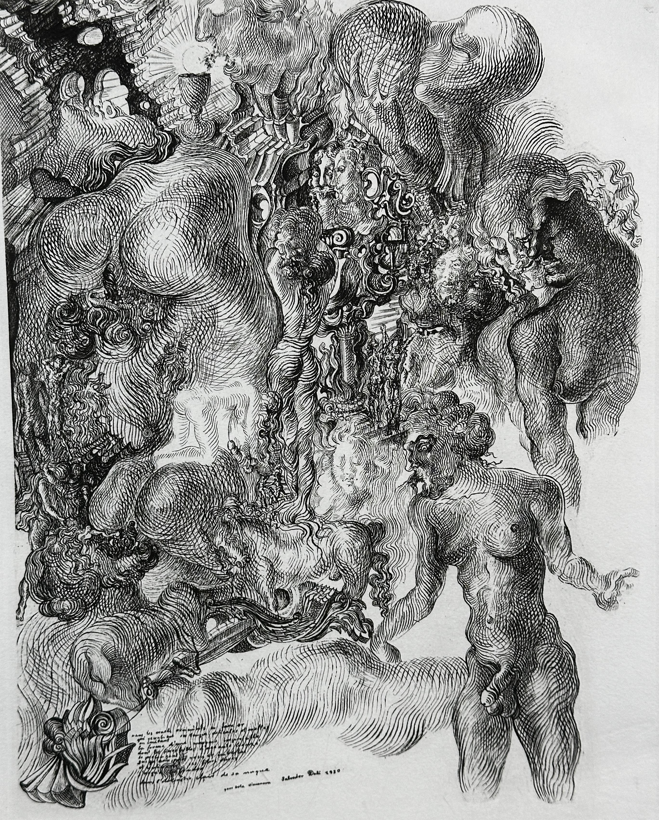 La Femme Visible - Print Surrealista de Salvador Dalí