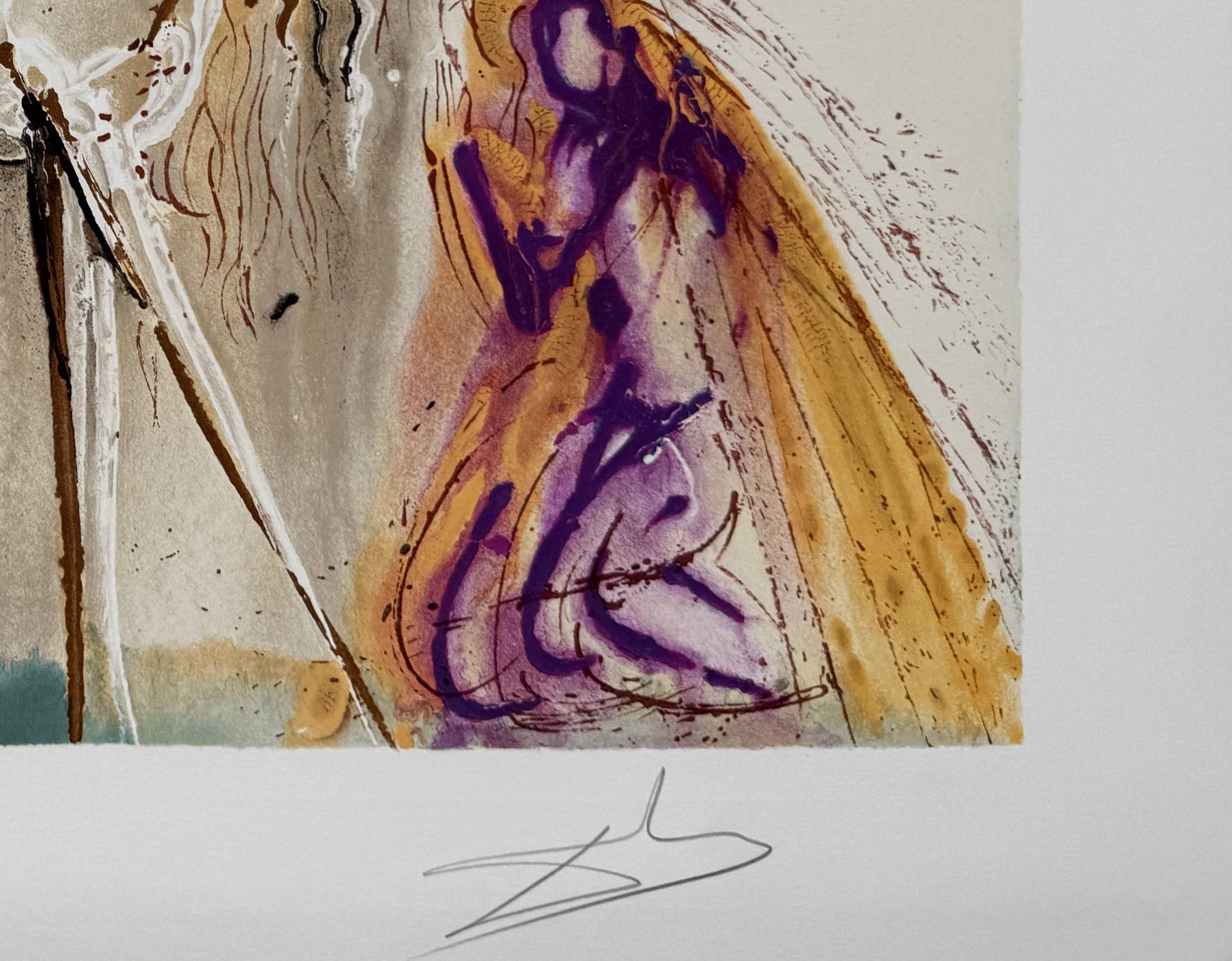 La licorne - Surréalisme Art par Salvador Dalí