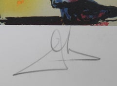 La lumiere de la guerison (The Dentist), Signed Lithograph by Salvador Dali