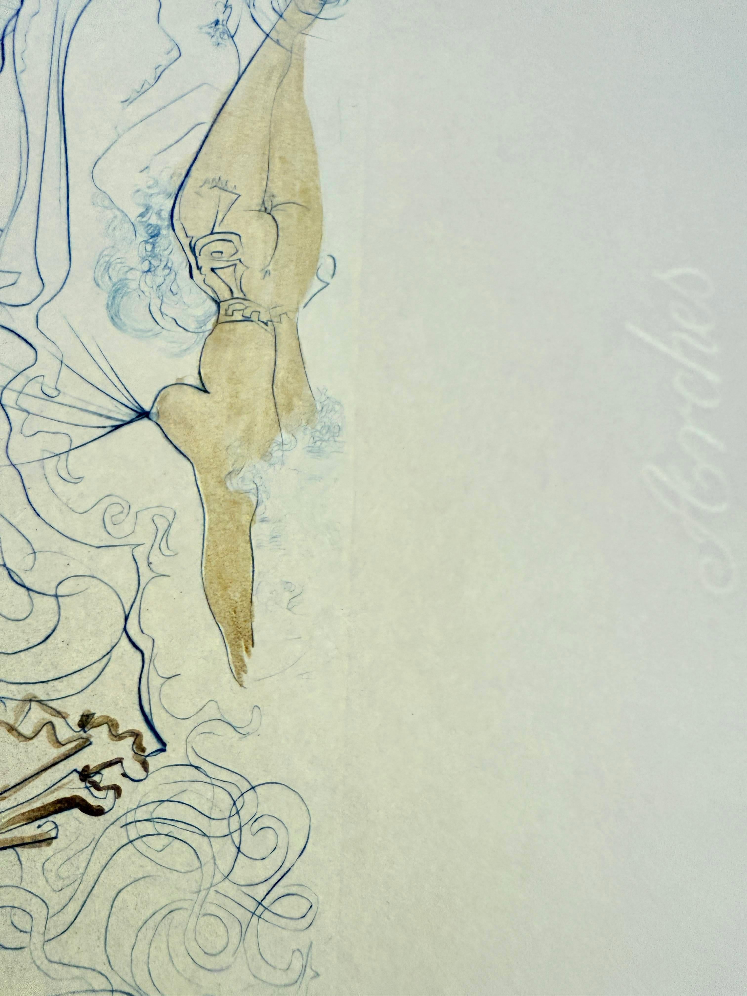 La Pagode (The Pagoda) - Surrealist Print by Salvador Dalí