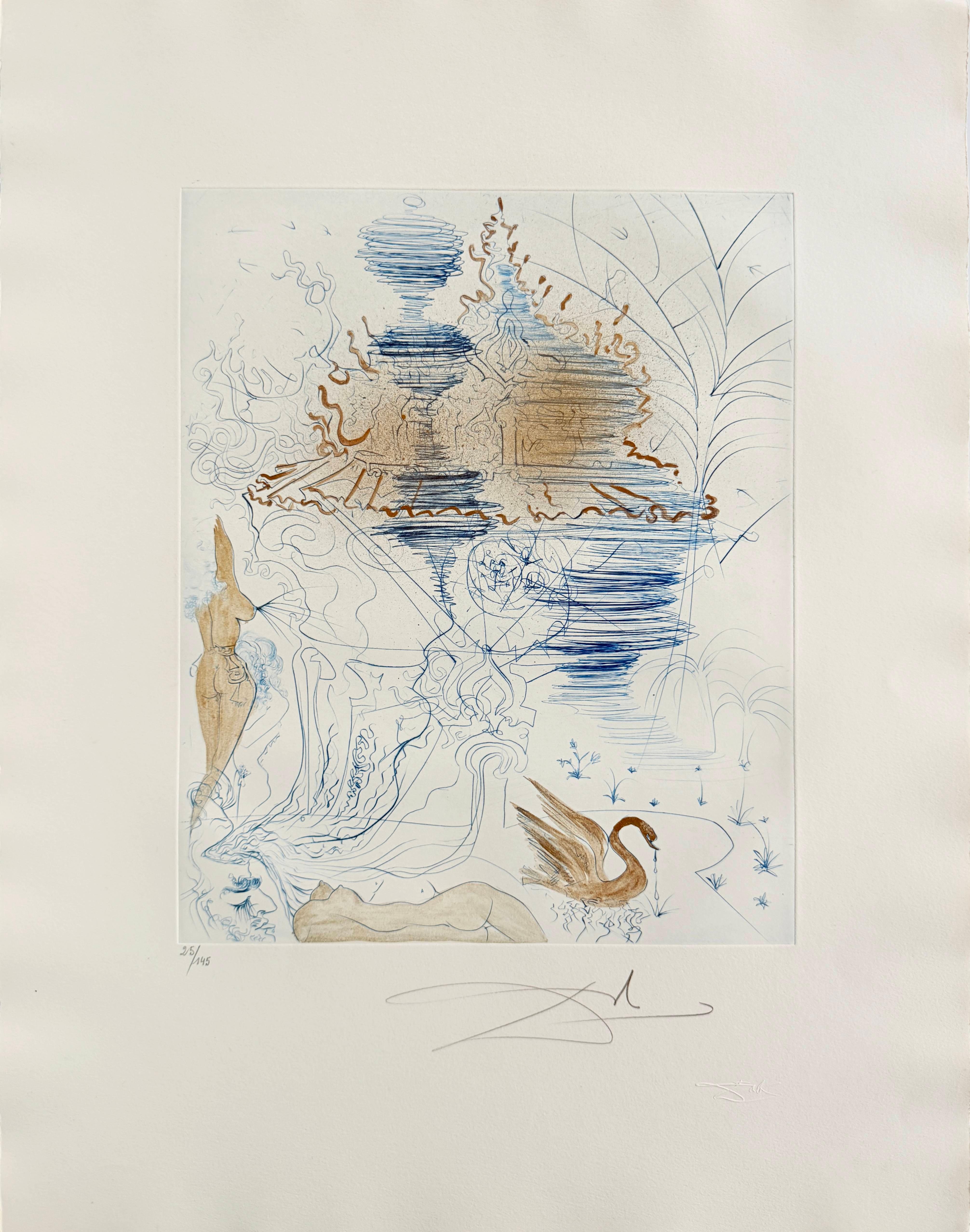 Salvador Dalí Print - La Pagode (The Pagoda)