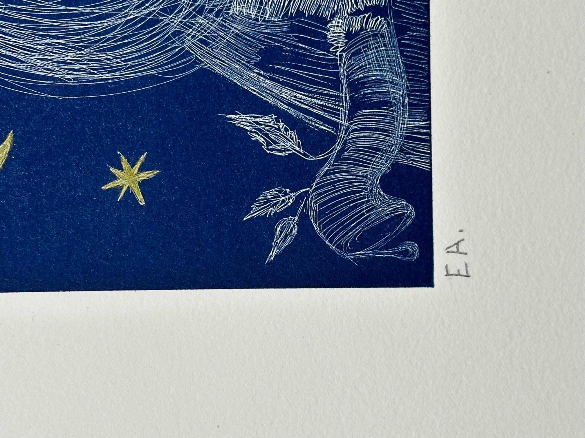 ARTISTA: Salvador Dalí

TÍTULO: La Petite Chouette

MEDIO: Aguafuerte 

NÚMERO DE EDICIÓN: EA

FIRMADO: Firmado a mano por Salvador Dalí

EDITOR: Jean Schneider, Basilea

MEDIDAS: 14