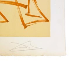 La Pieta Nera (Schwarze Madonna), handsignierte Lithographie