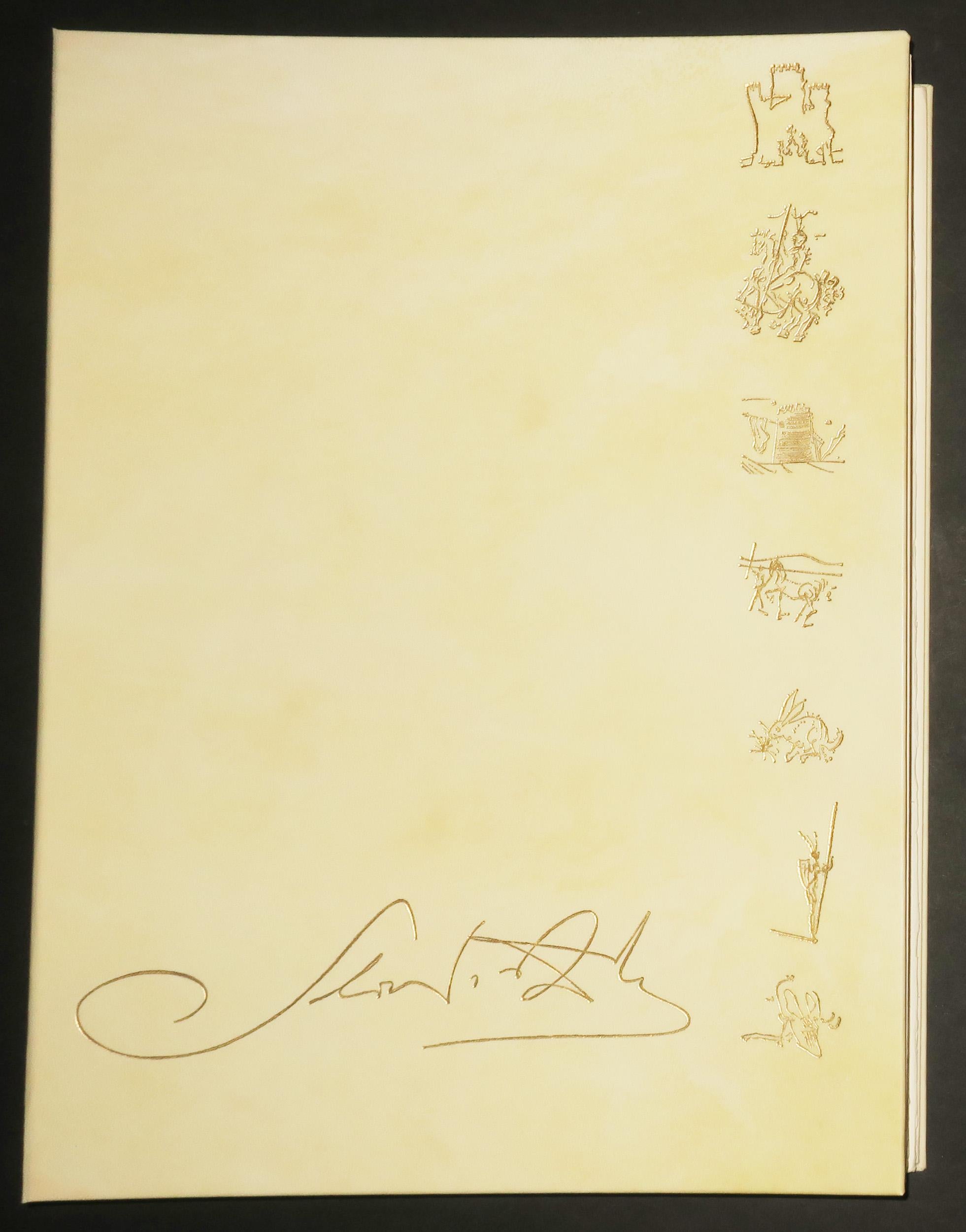 Salvador Dalí Print - La Quête du Graal. 