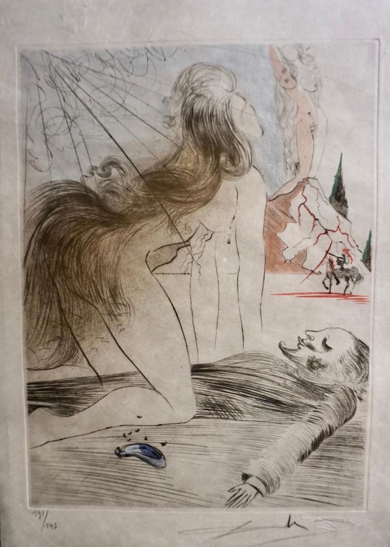 „La Venus aux Fourrures“, komplette Suite – Print von Salvador Dalí
