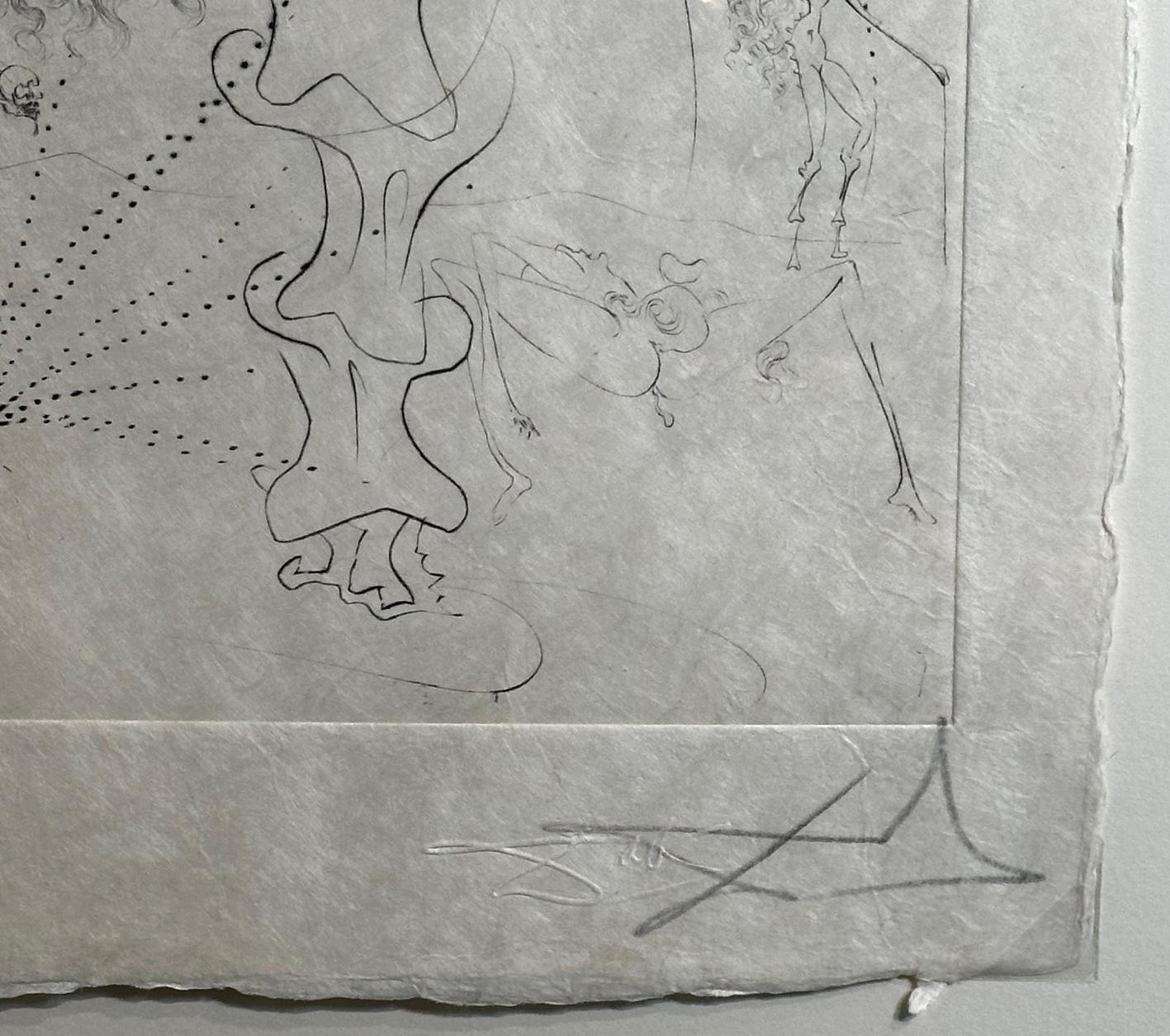 La Venus aux Fourrures Damenblatt Lady Leaf – Print von Salvador Dalí