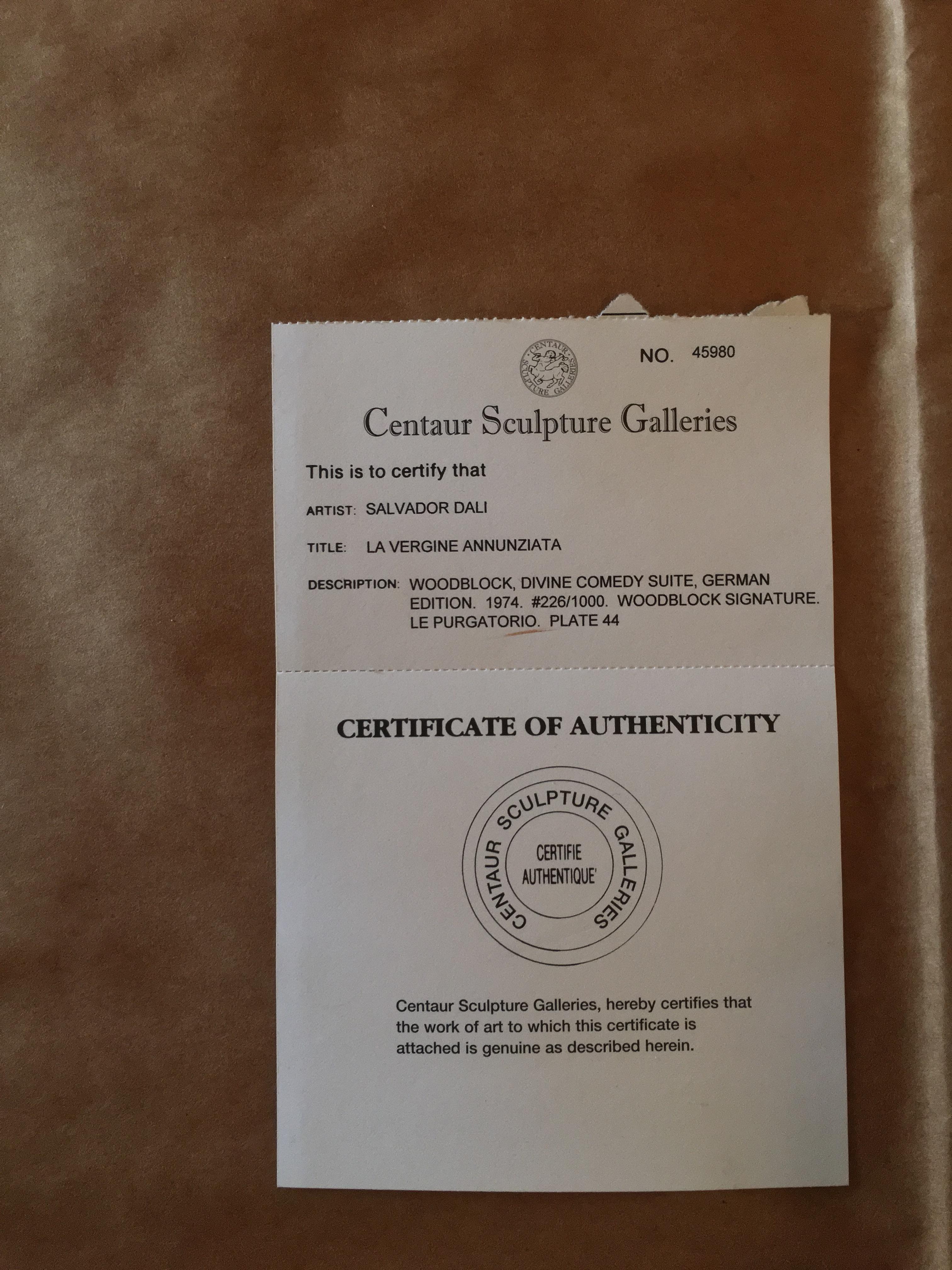 la vergine annunciata