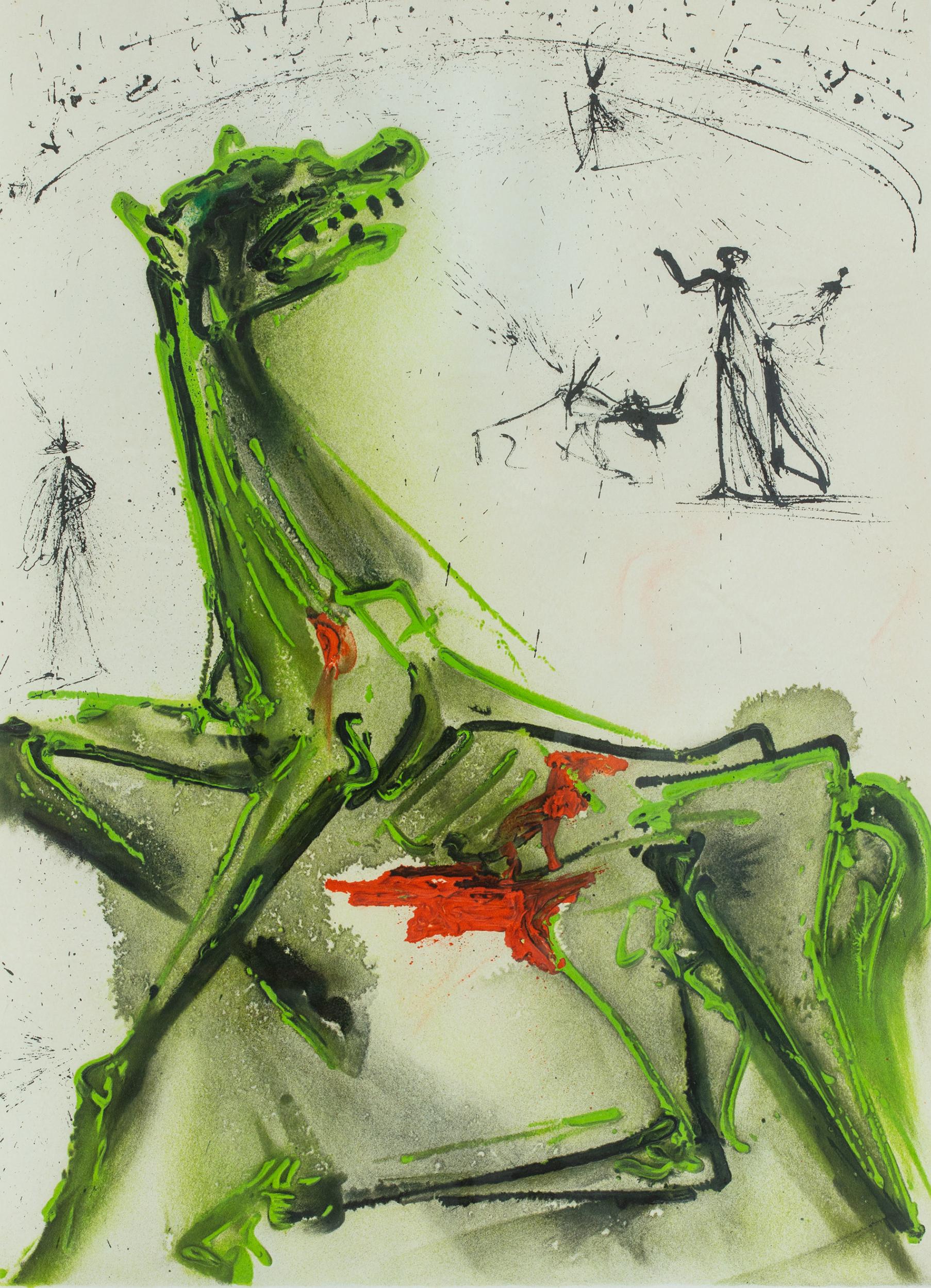 La Victime de la Fete (The Victim of the Festivity) - Print by Salvador Dalí