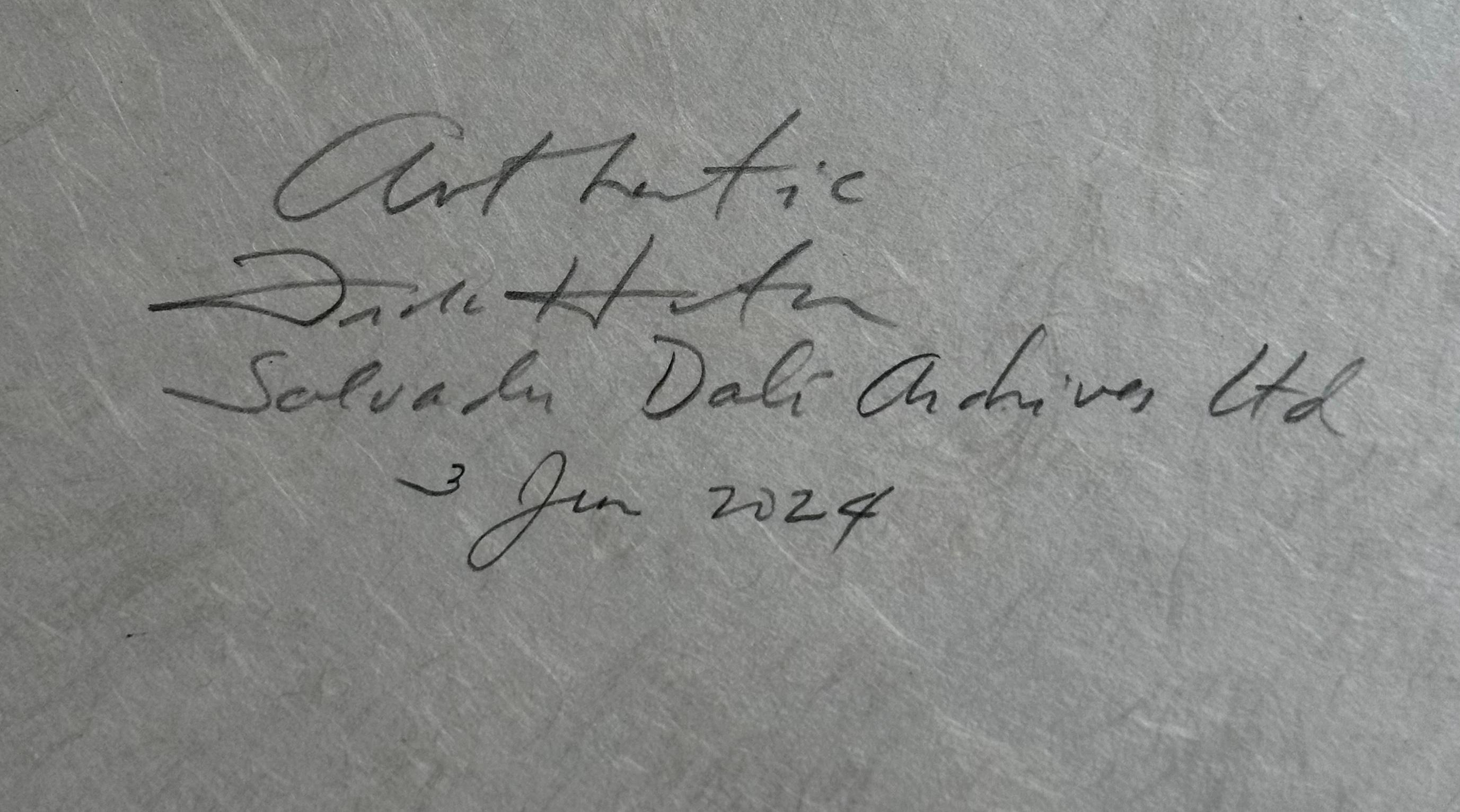 La Vida es Sueno Apotheose - Print Grigio di Salvador Dalí