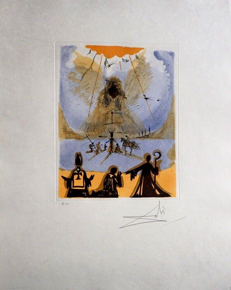 Salvador Dalí Print – La Vida es Sueno-Apotheose 