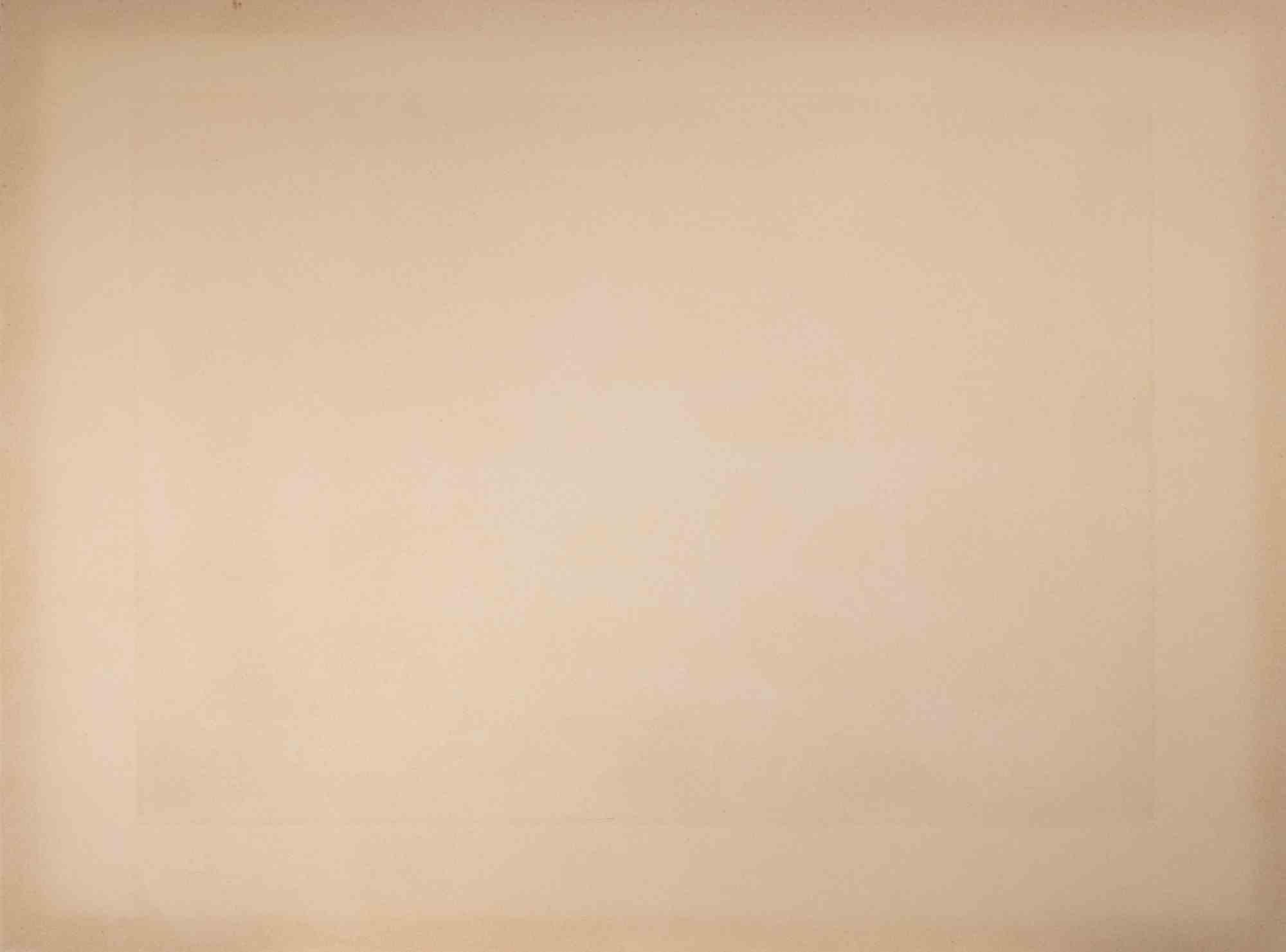L'Académie de Paris. 

Gravure sur papier vélin d'Arches (filigrane), 1971.

Signé et numéroté 184/250 A.

Assiette 42,5 cm x 59,5 cm. Feuille d'environ 56,5 cm x 75,5 cm. Cadre.

Réf. Michler/Löpsinger 514.

Travail de graveur d'après un dessin que
