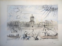 L'Académie de Paris - Salvador Dali - Aquatint - Surrealist