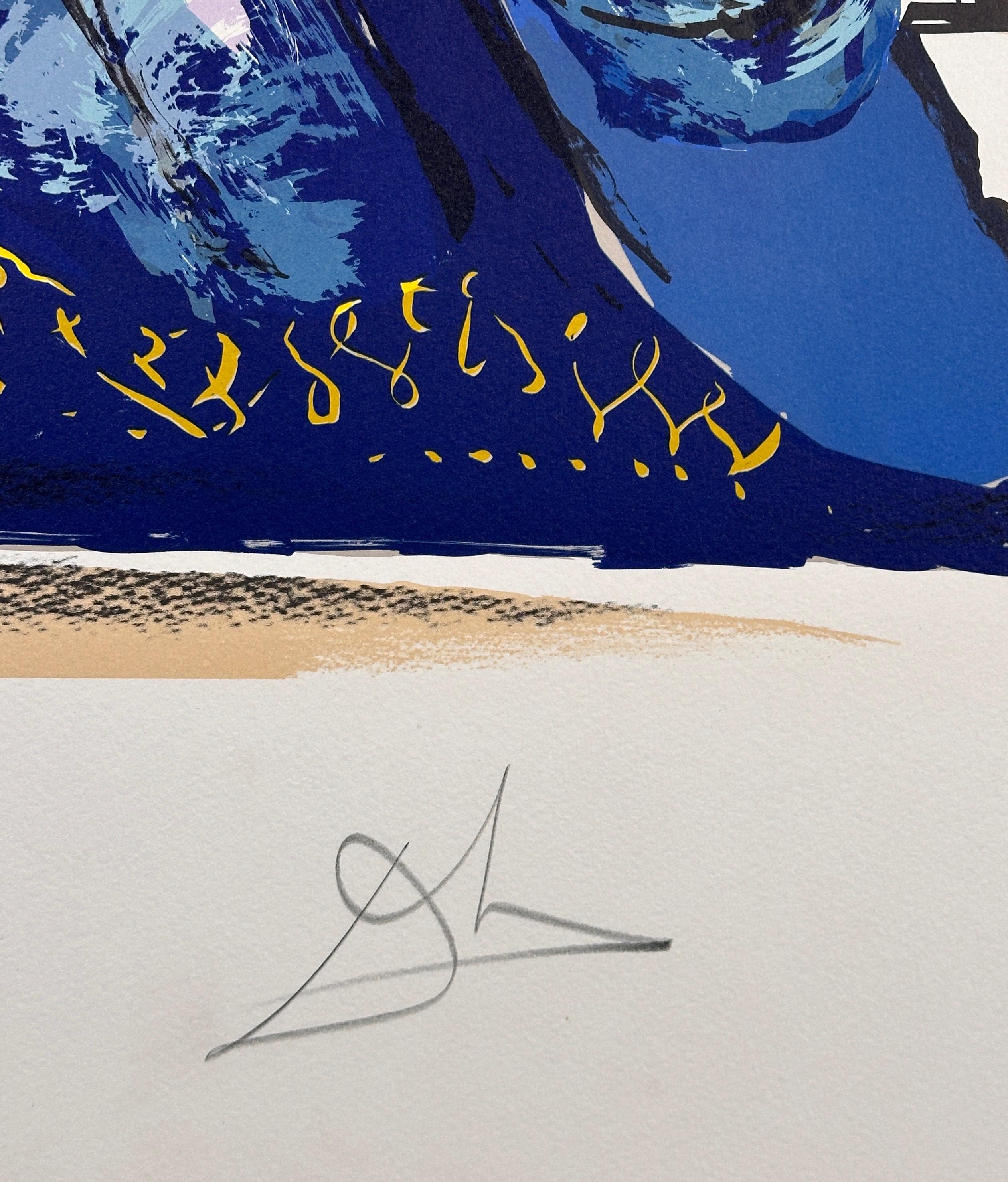 Lady Blue - Surrealist Print by Salvador Dalí