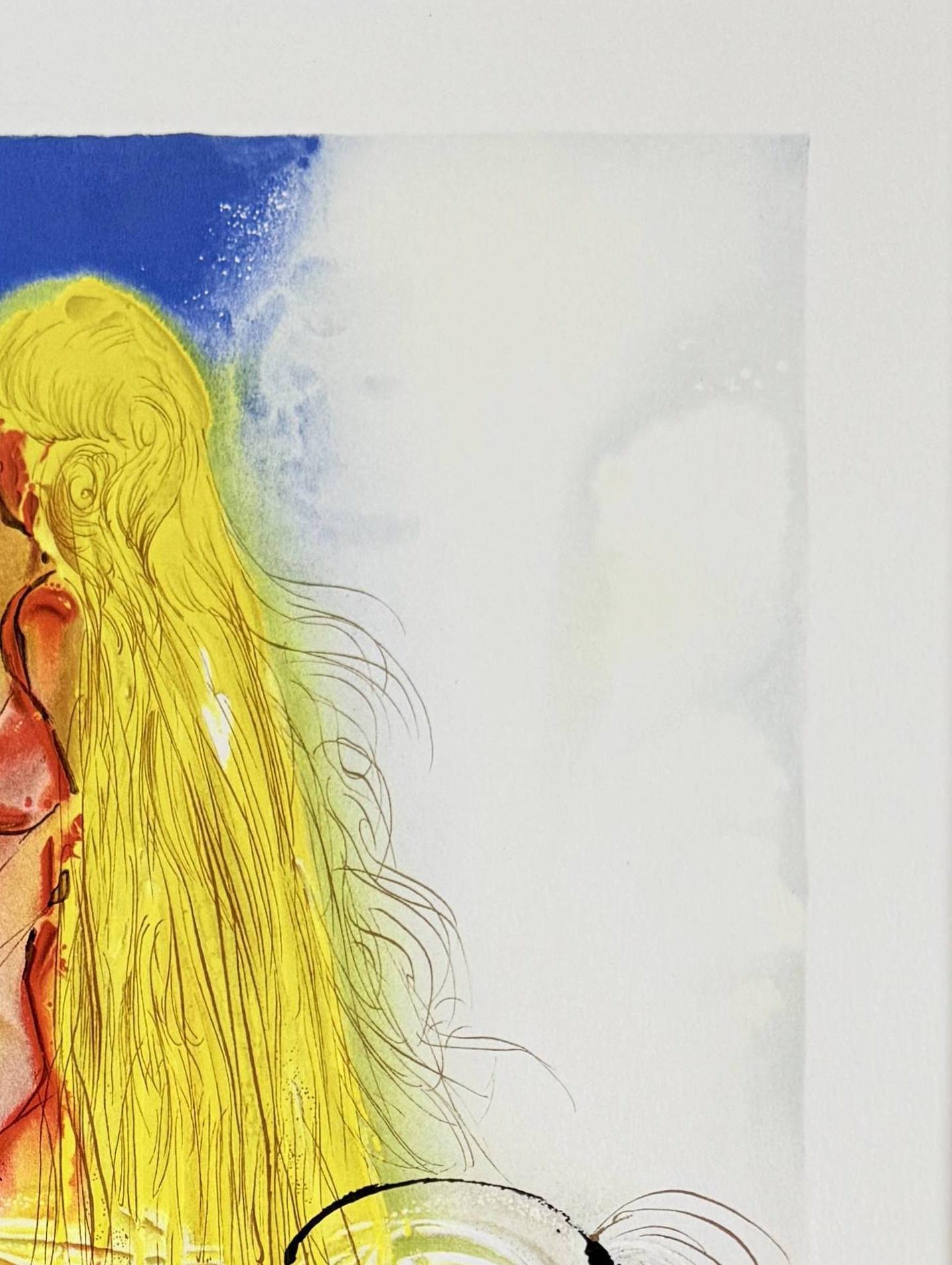 Lady Godiva - Print Beige di Salvador Dalí