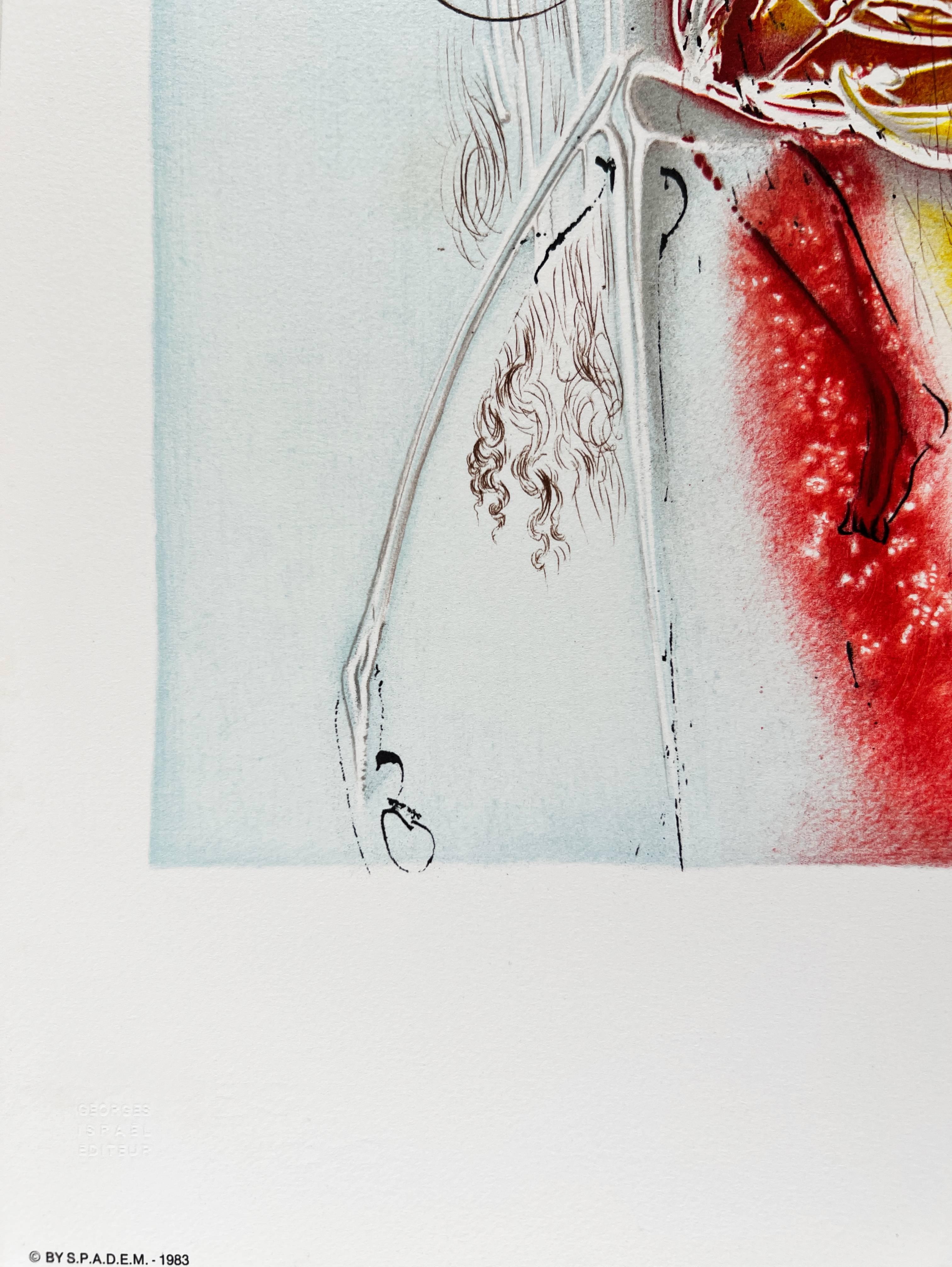 Salvador Dali (1904-1989) (after) - Lady Godiva

Lithograph from 1983.

Dimensions of work: 56.5 x 36.5 cm

Publisher: Georges Israel, Paris.

The work is in Excellent condition.

Fast and secure shipment.