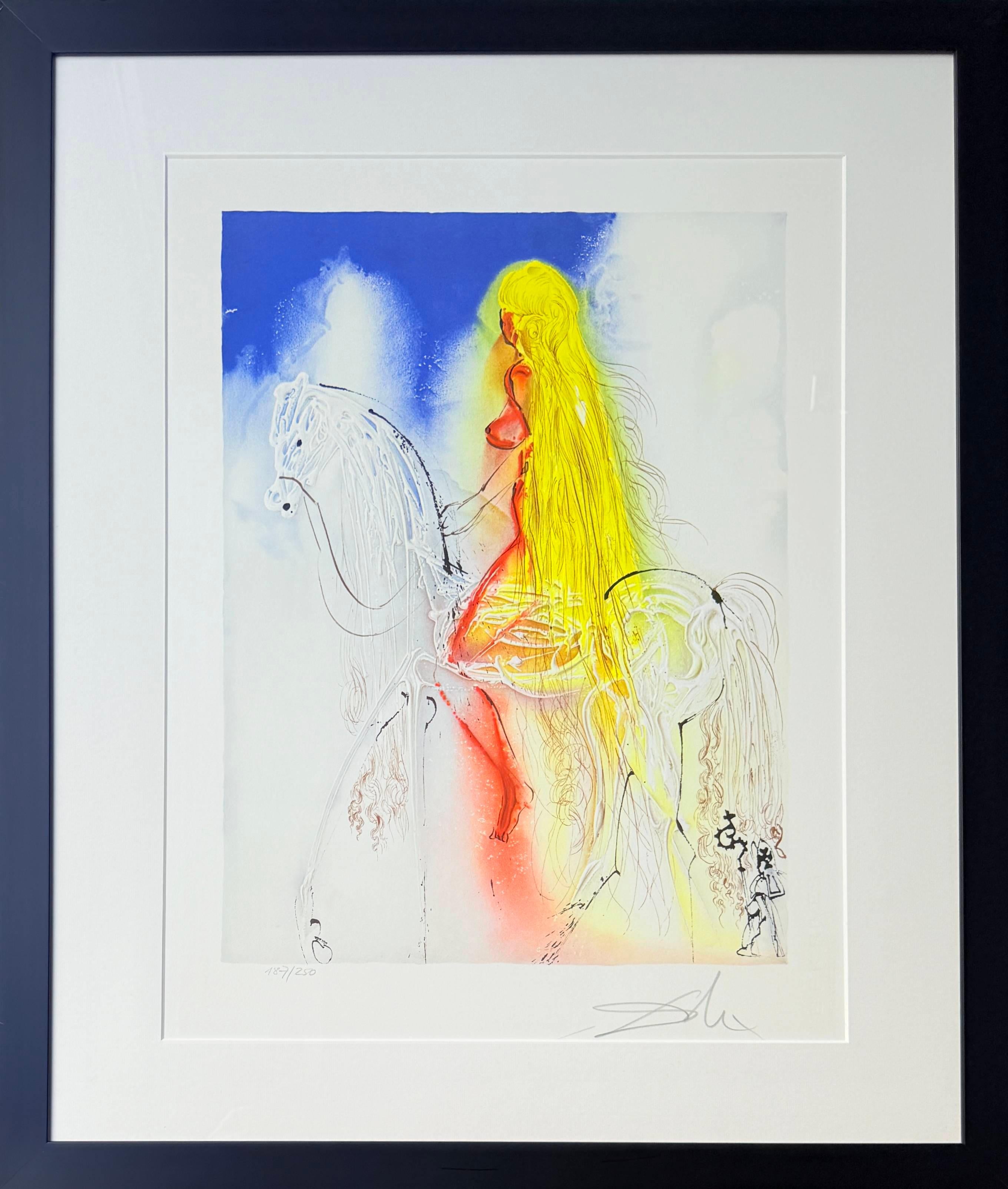 Print di Salvador Dalí - Lady Godiva